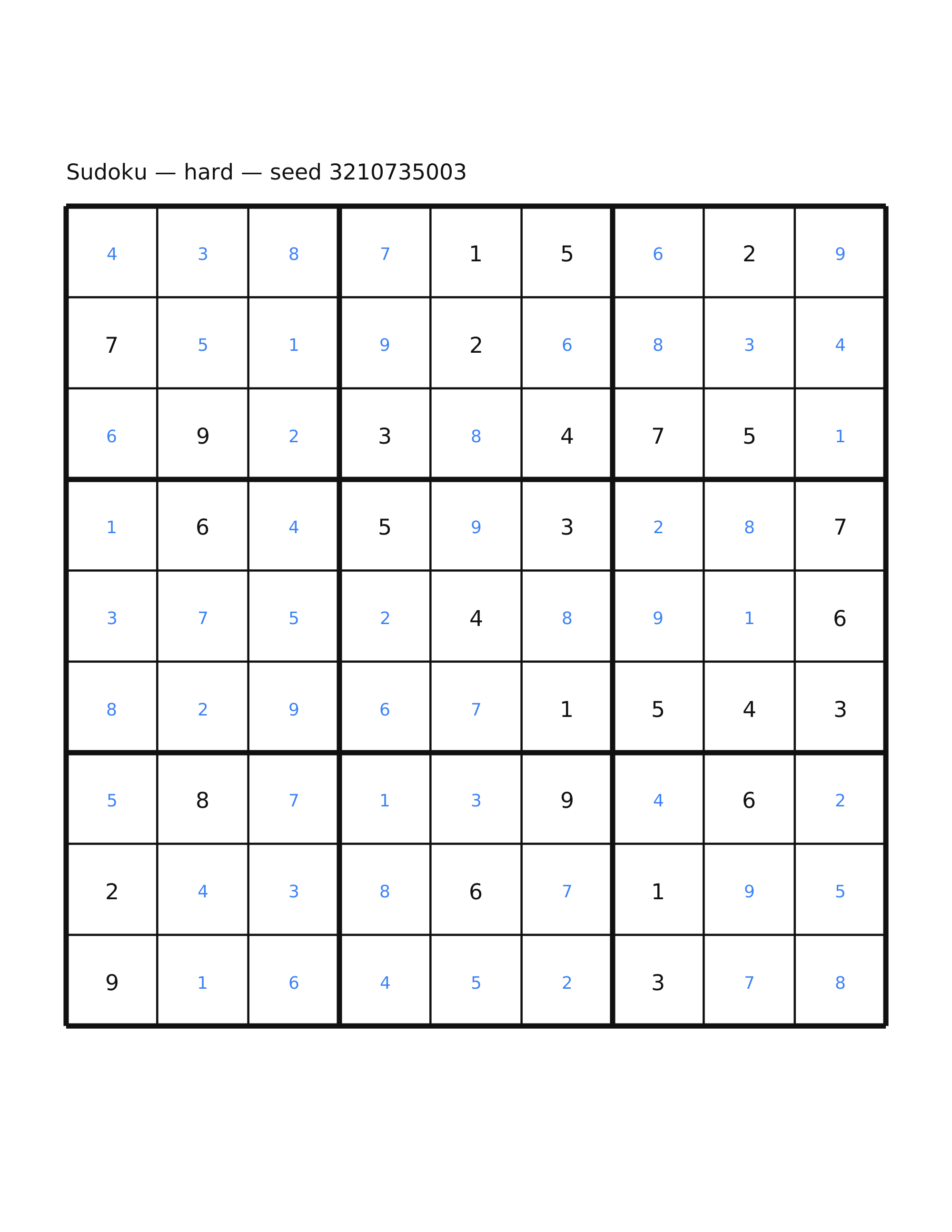 Sudoku — hard #60 — solution