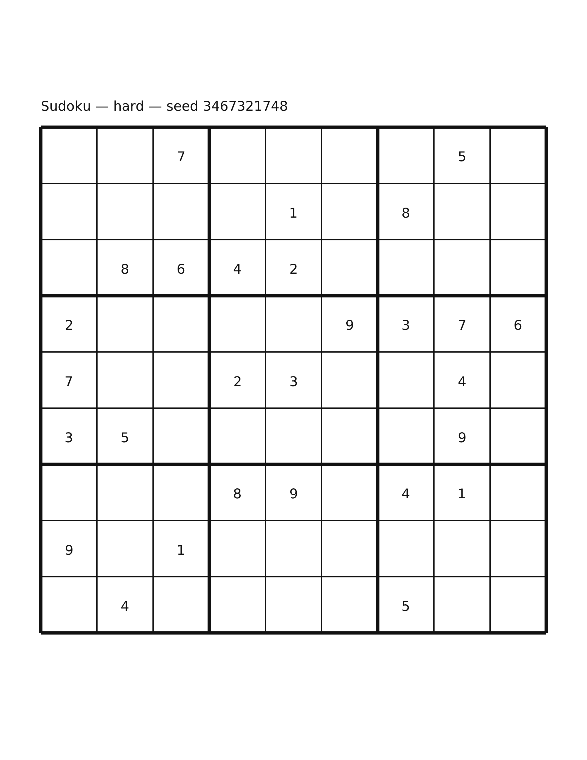 Sudoku — hard #24