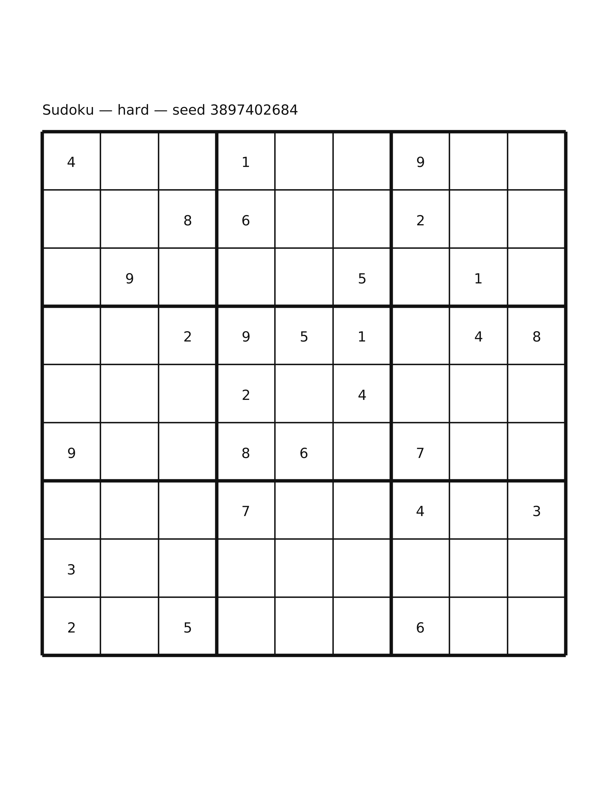 Sudoku — hard #24