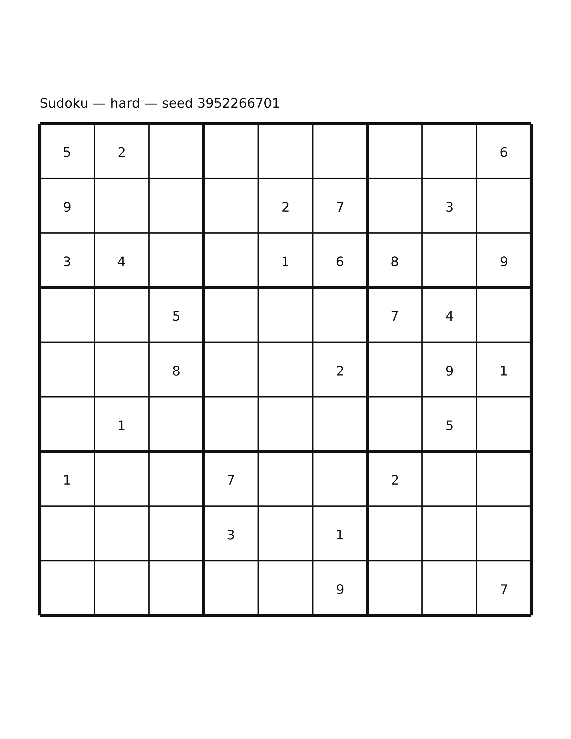 Sudoku — hard #30