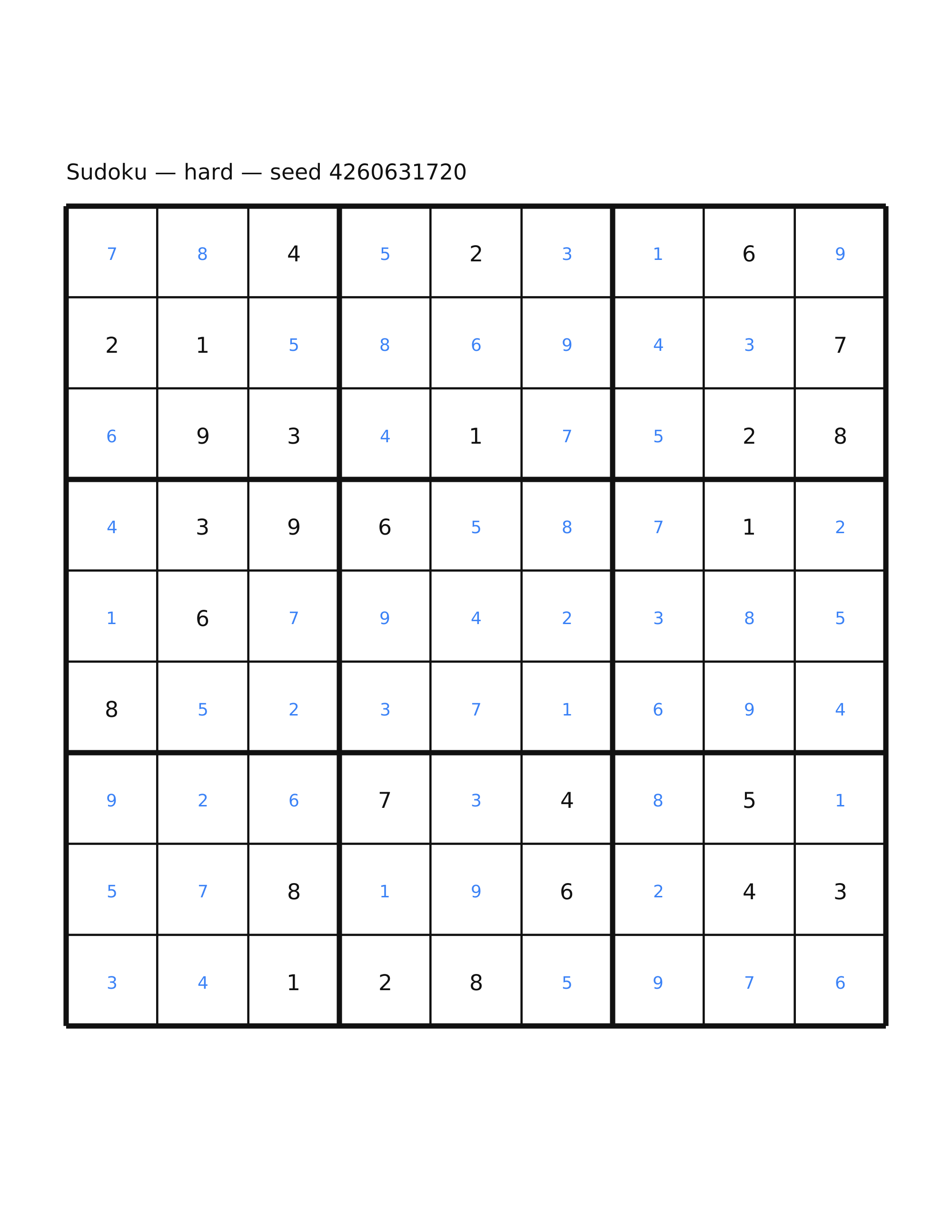 Sudoku — hard #35 — solution