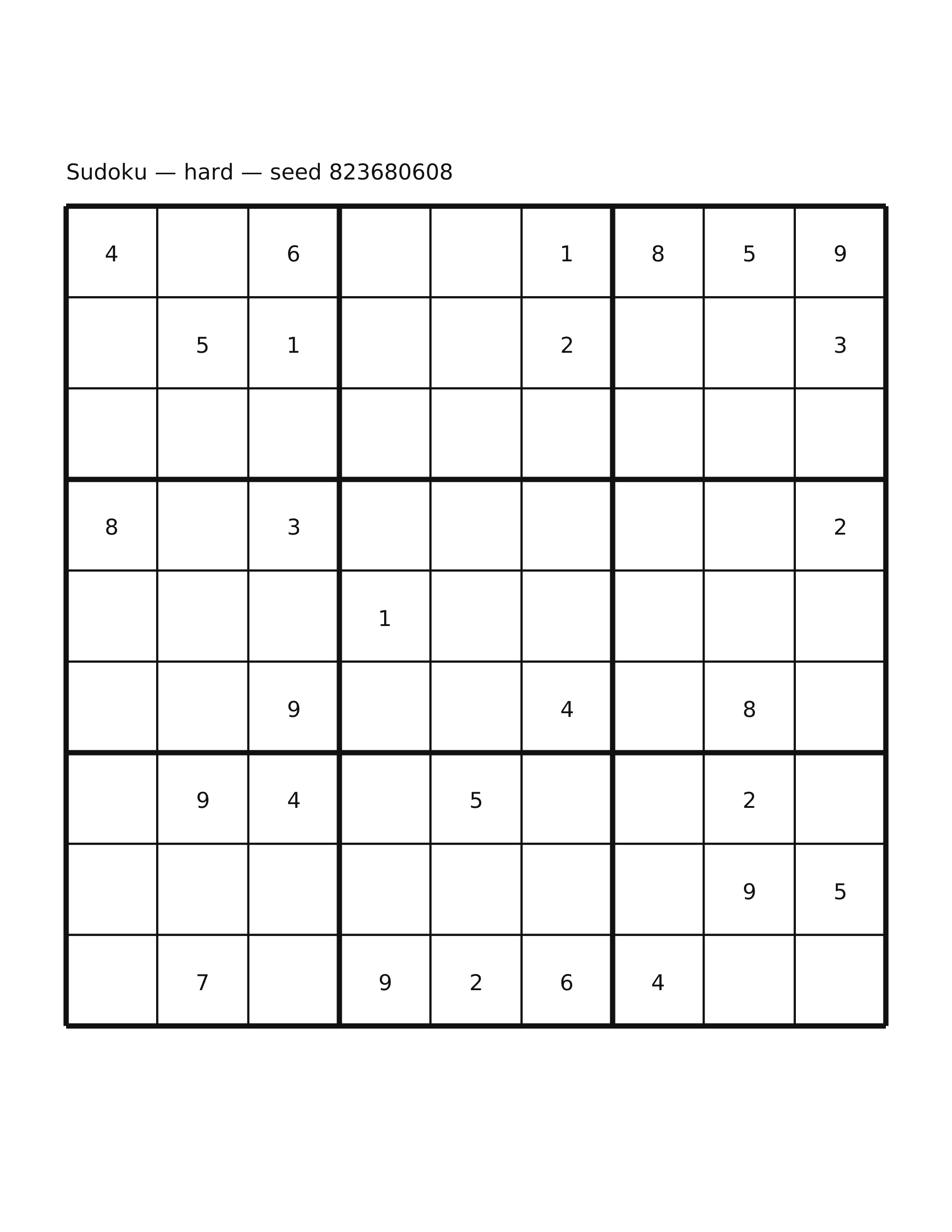 Sudoku — hard #55