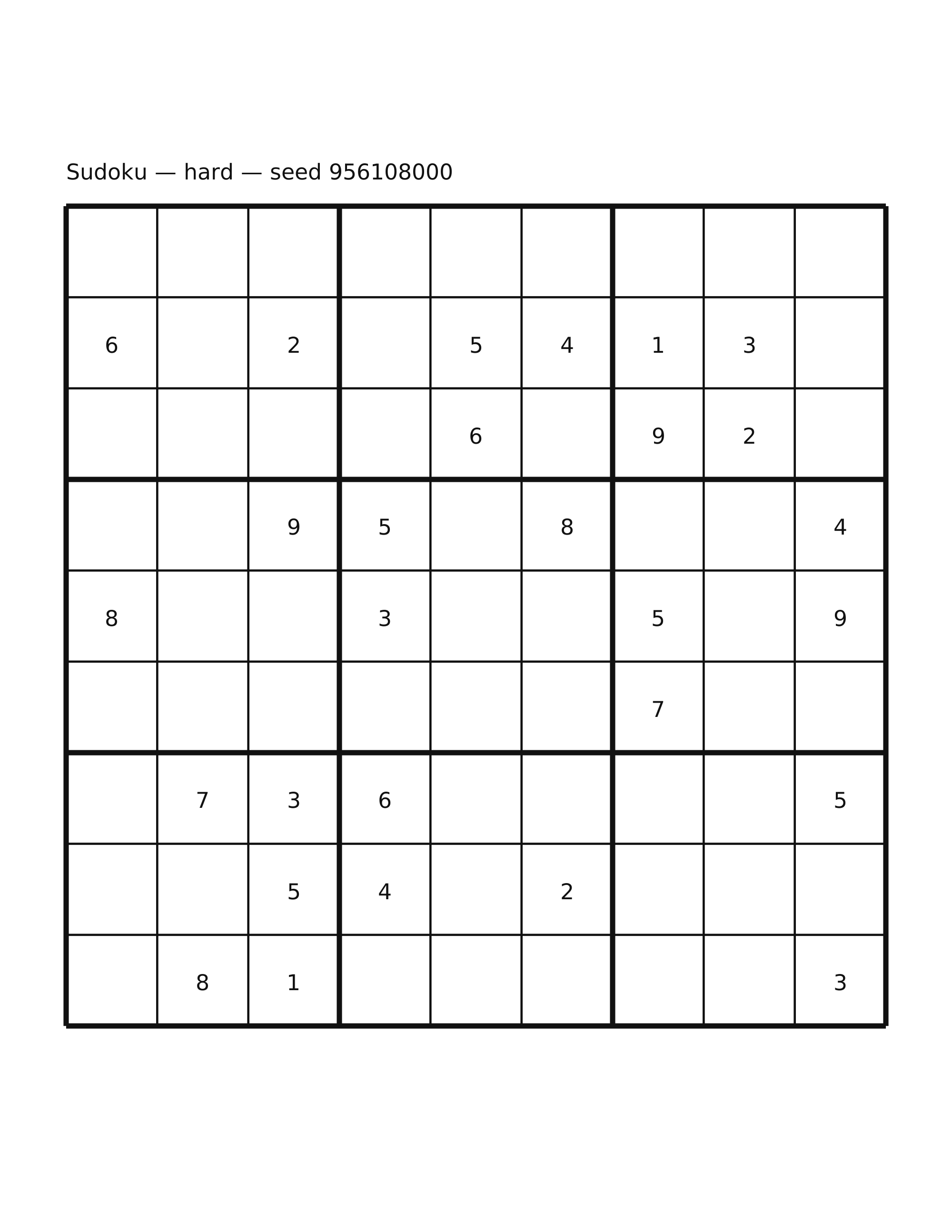Sudoku — hard #60