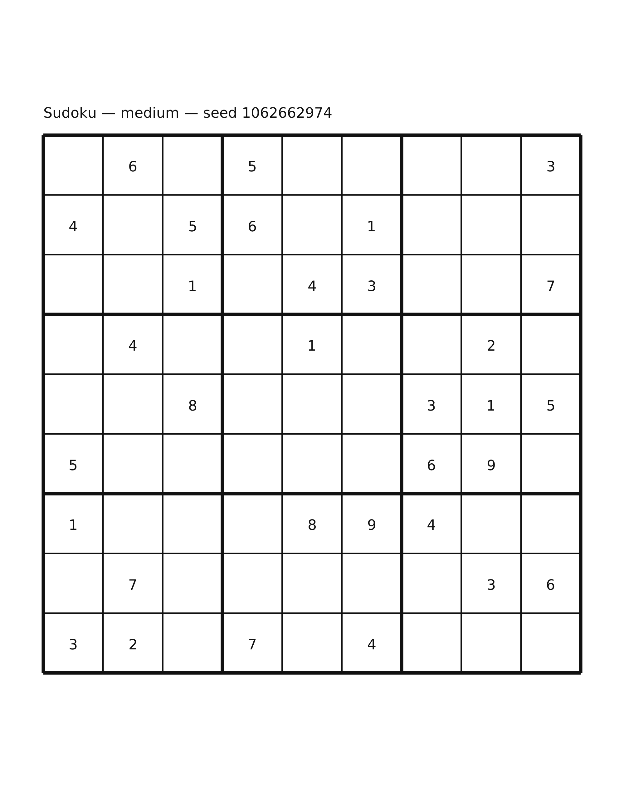 Sudoku — medium #36