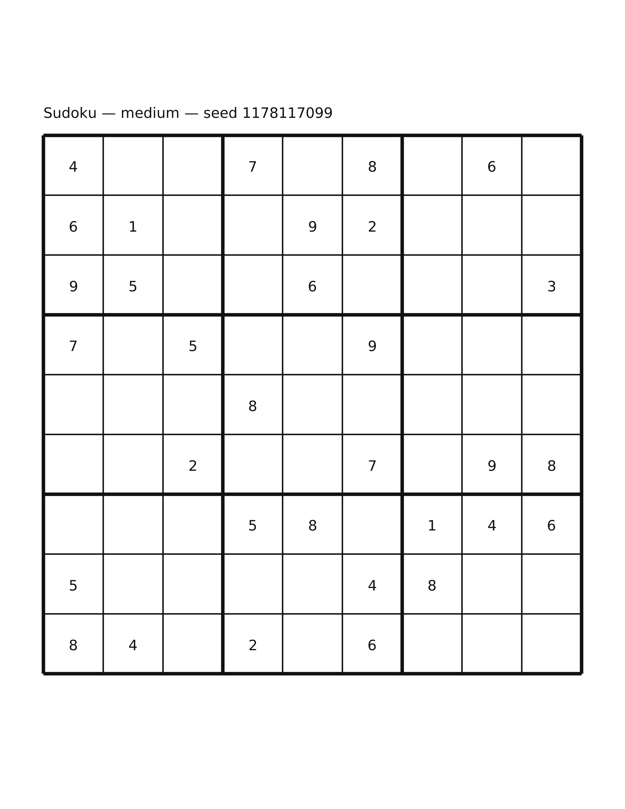 Sudoku — medium #33