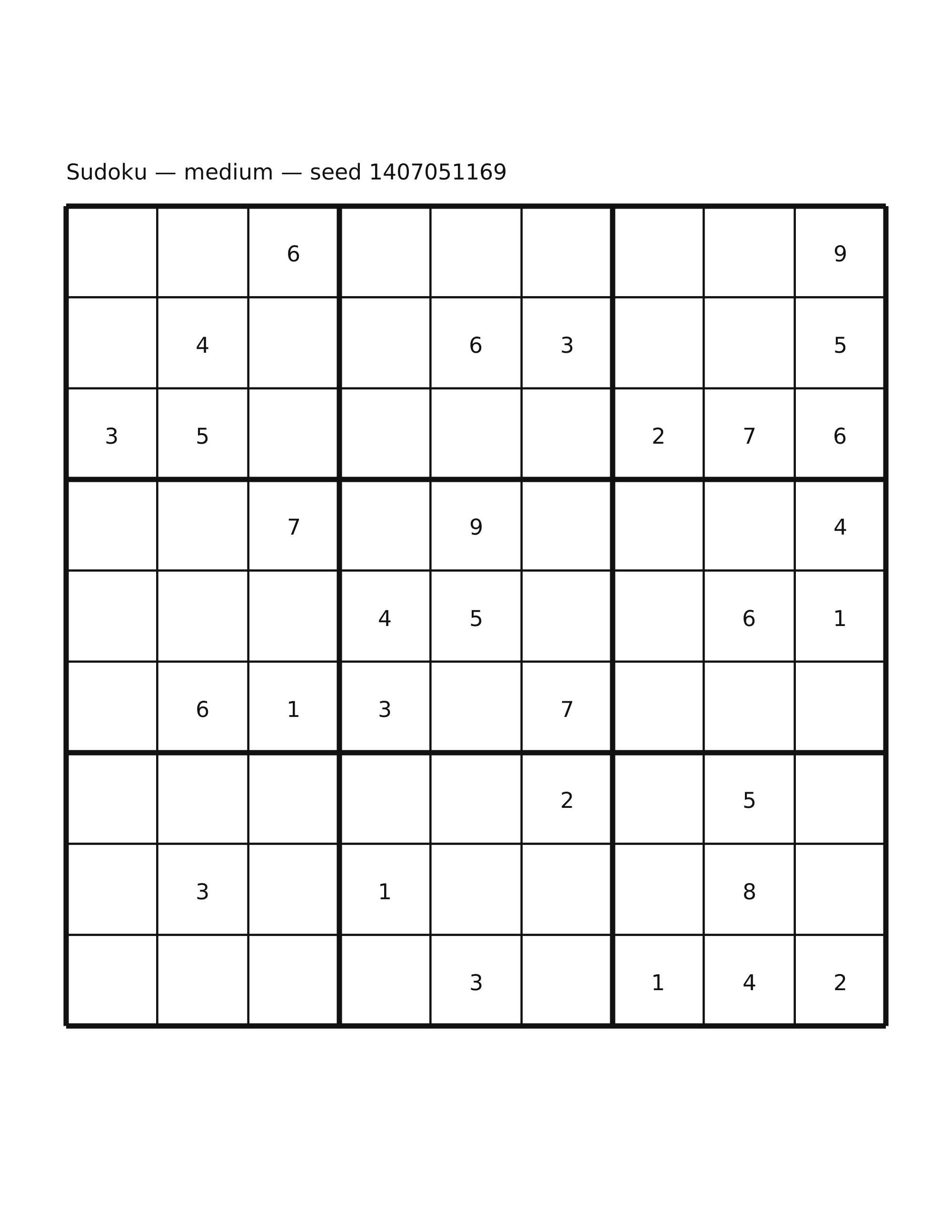Sudoku — medium #55