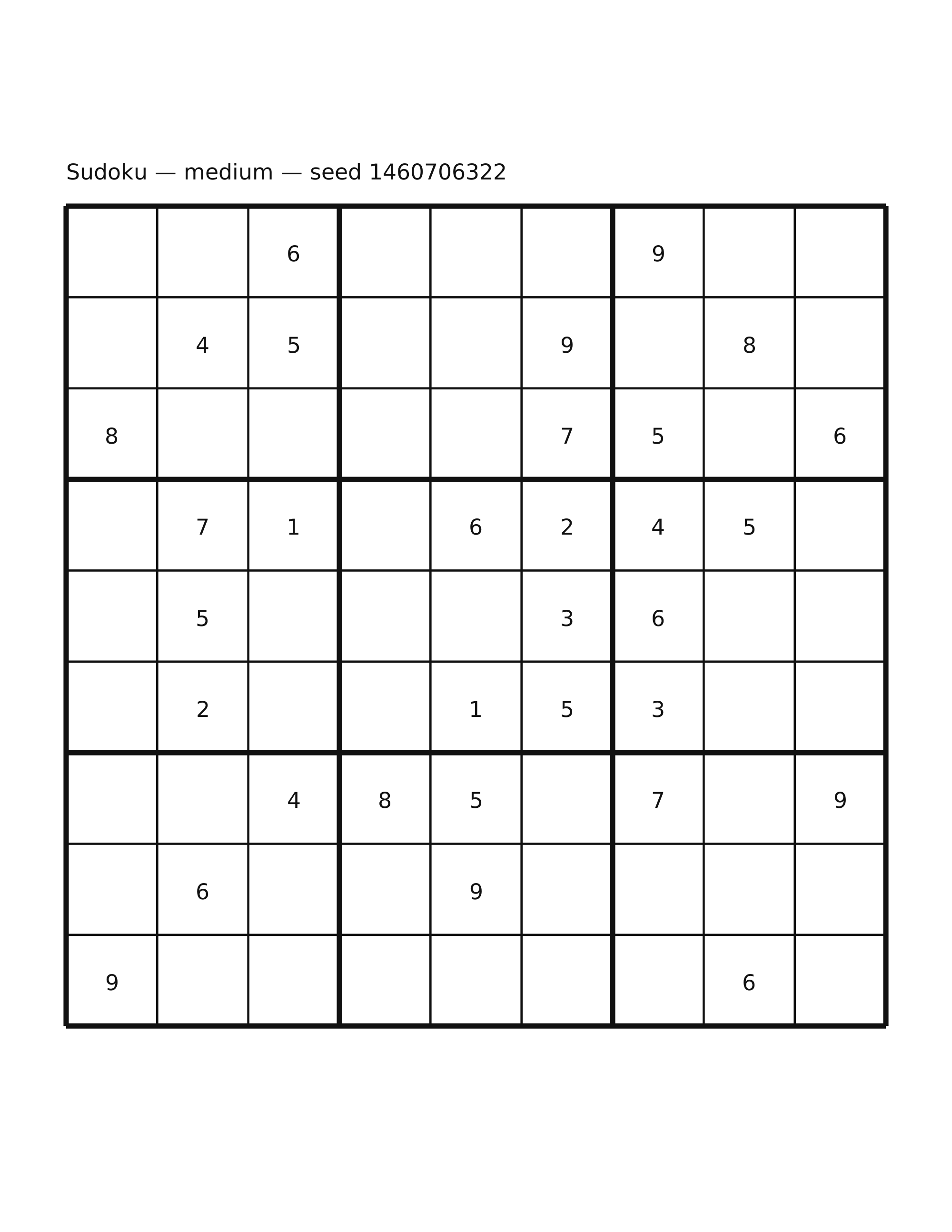 Sudoku — medium #46