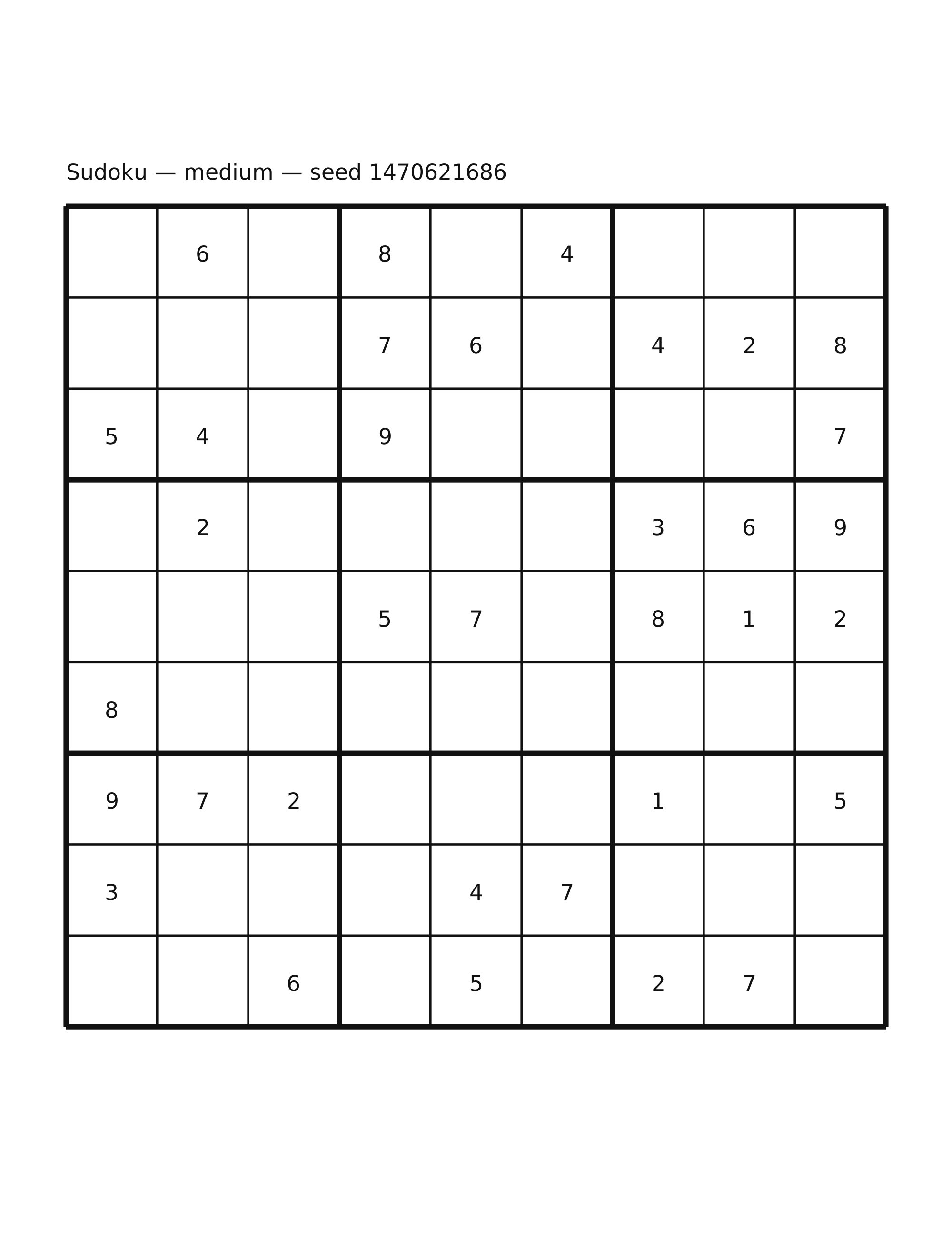 Sudoku — medium #24