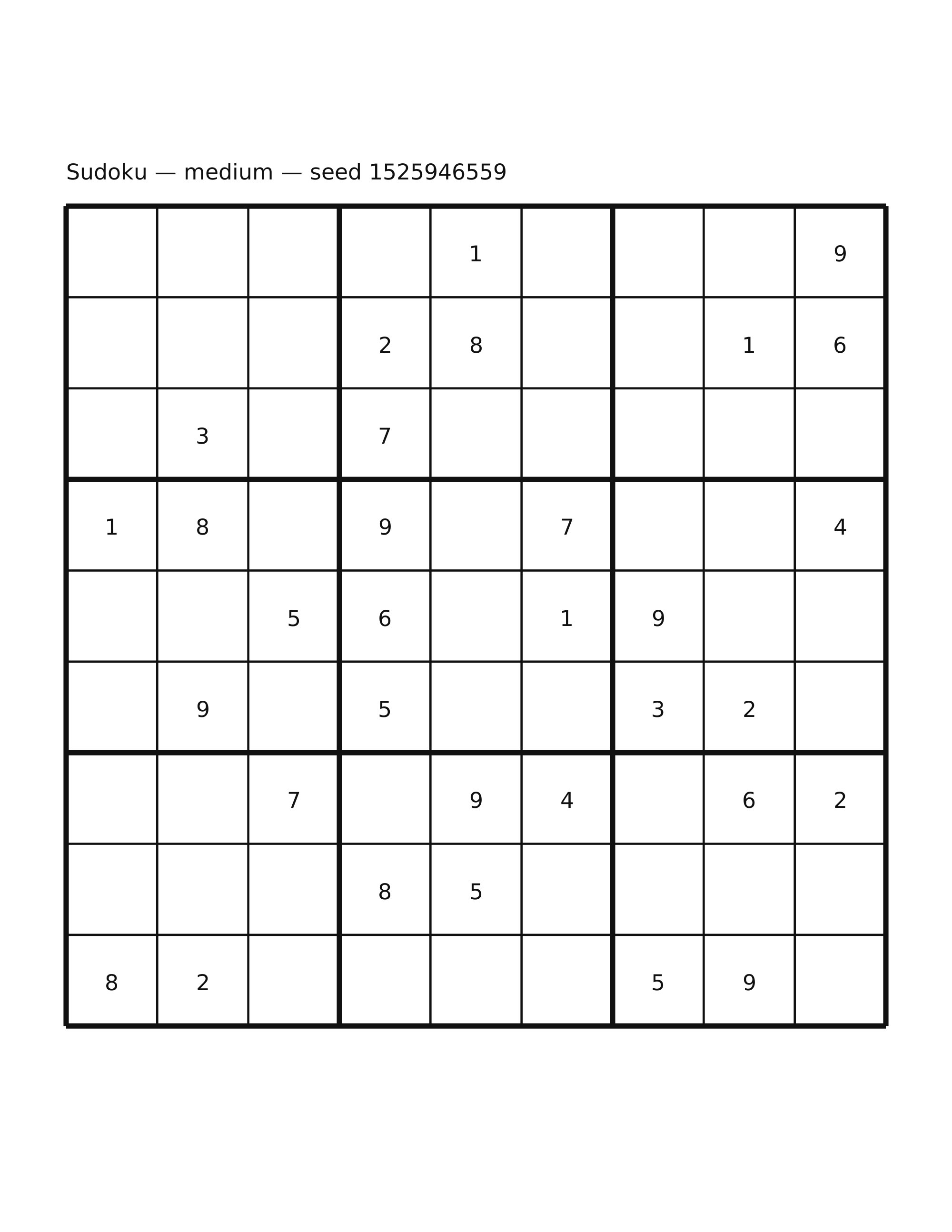 Sudoku — medium #24