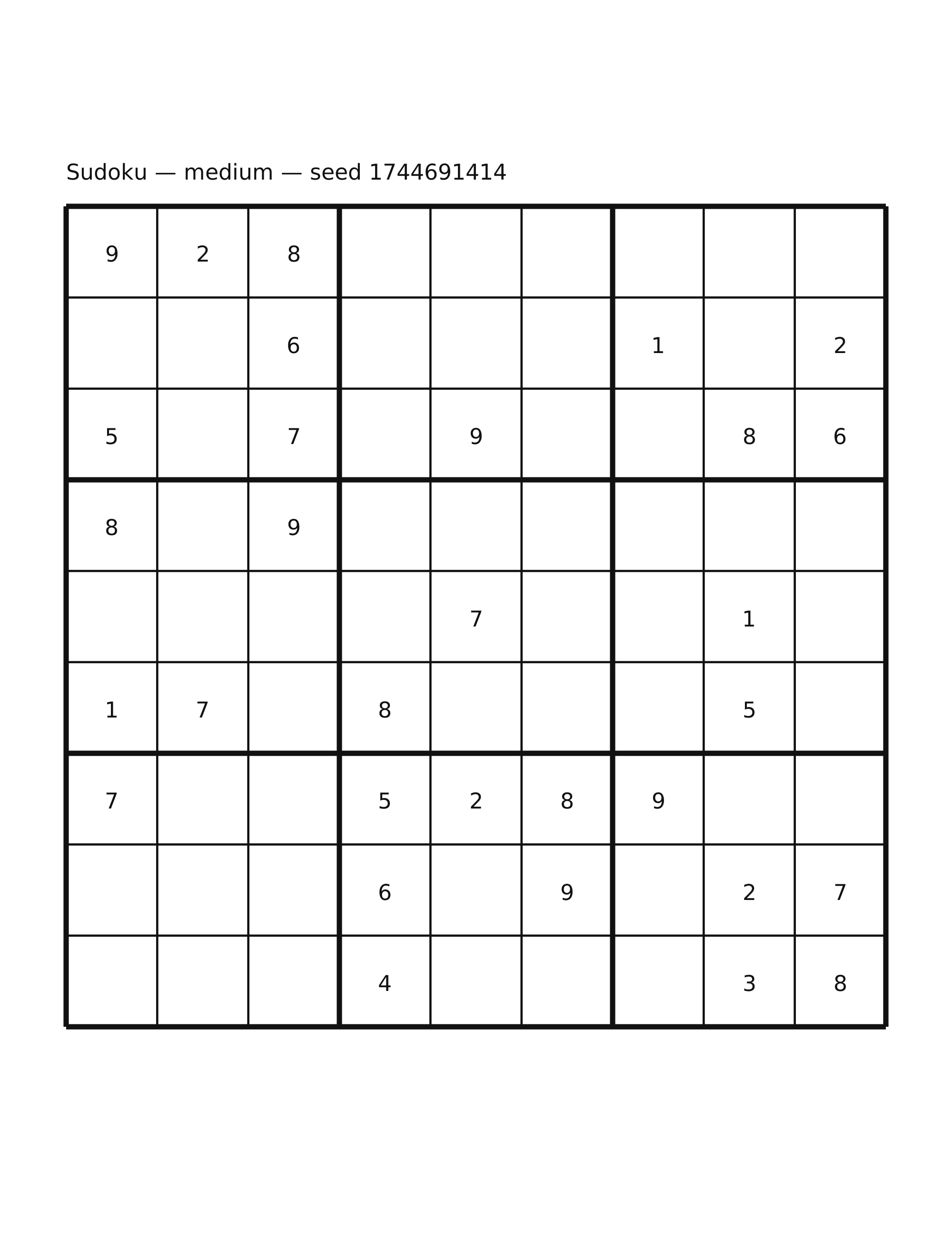 Sudoku — medium #55