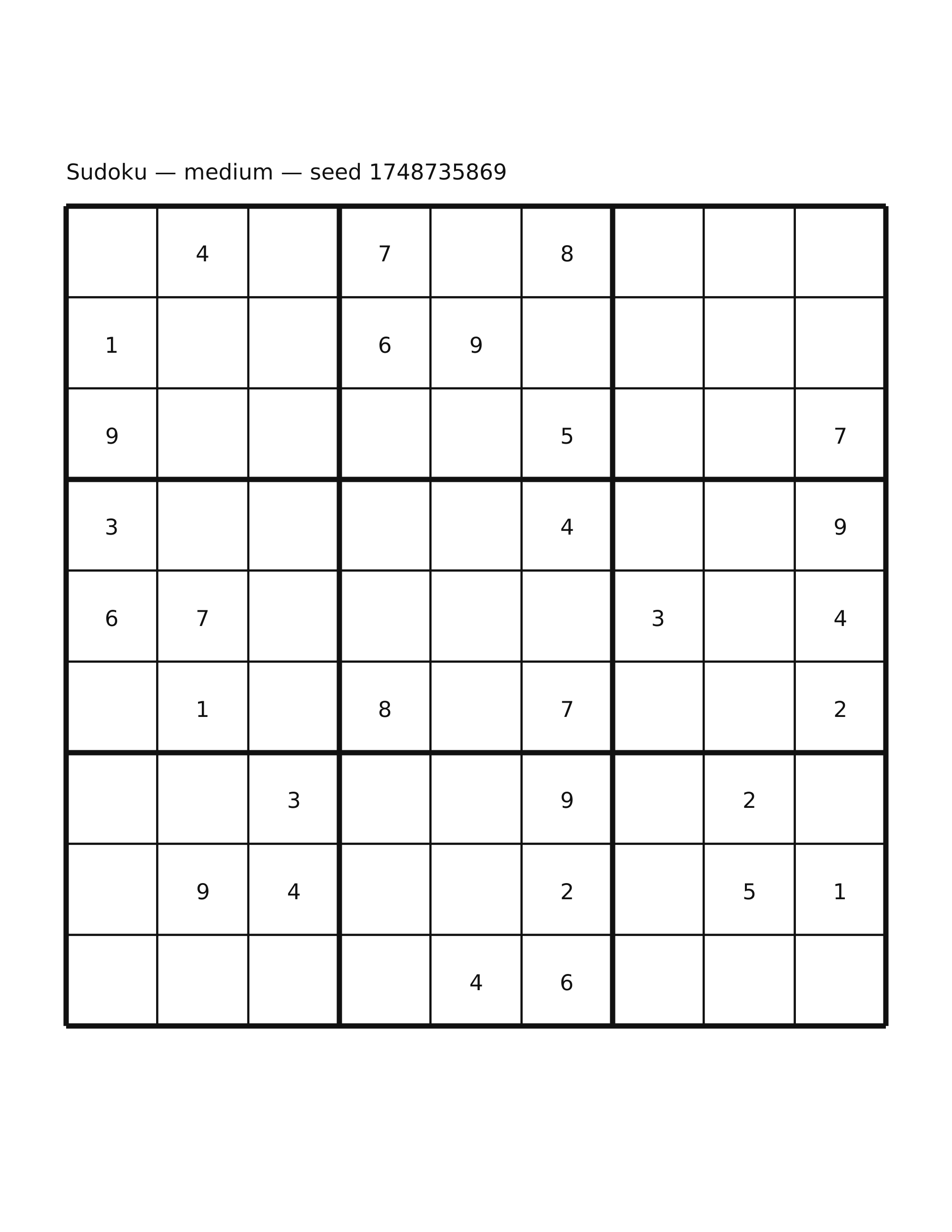 Sudoku — medium #51