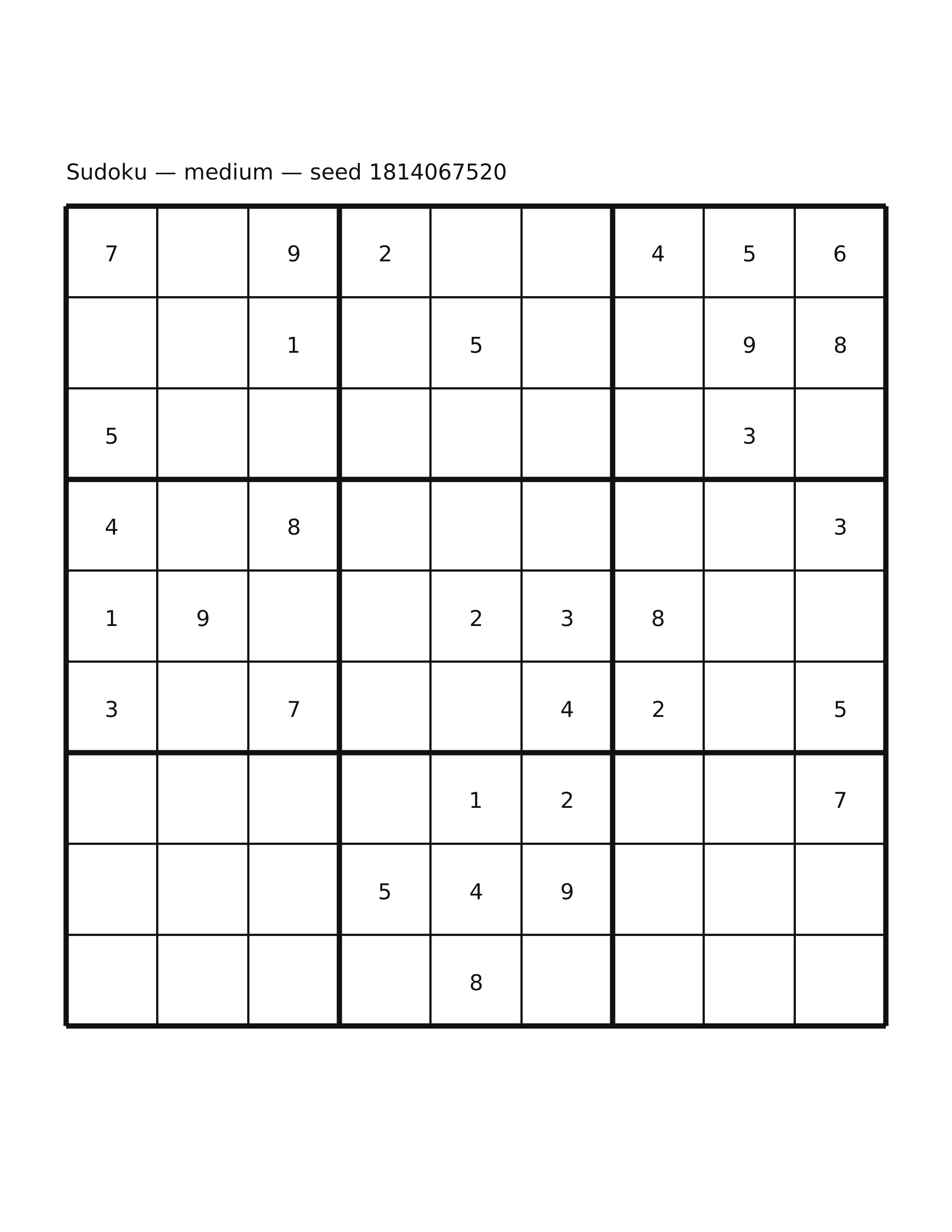 Sudoku — medium #24