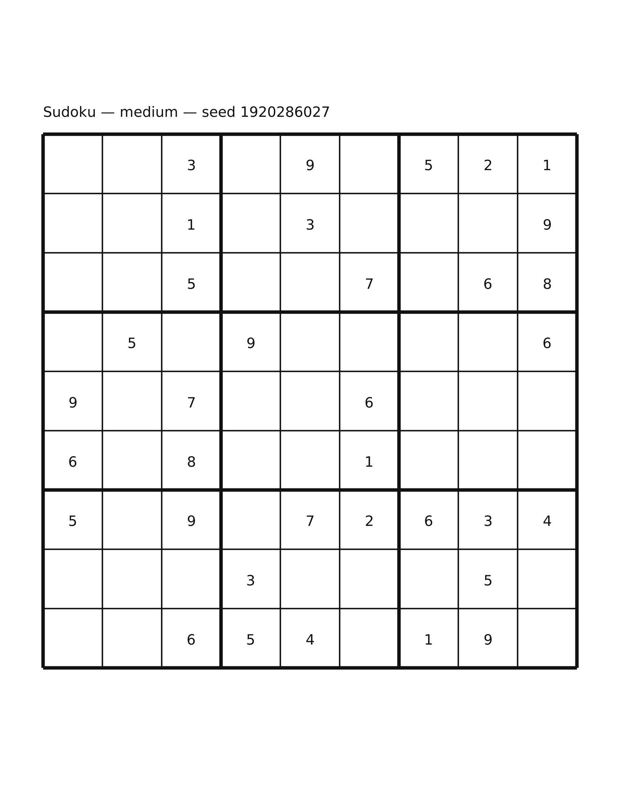 Sudoku — medium #55