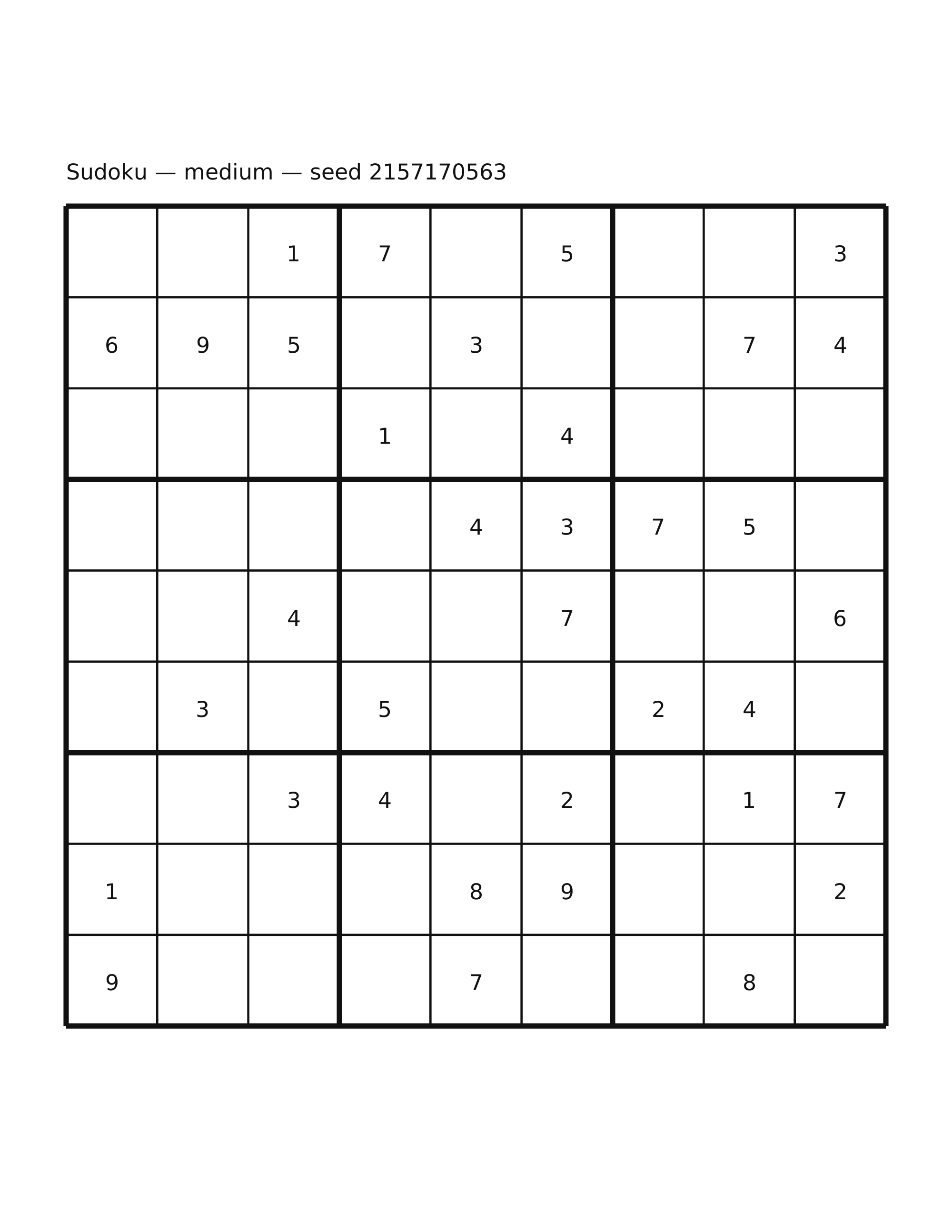 Sudoku — medium #45