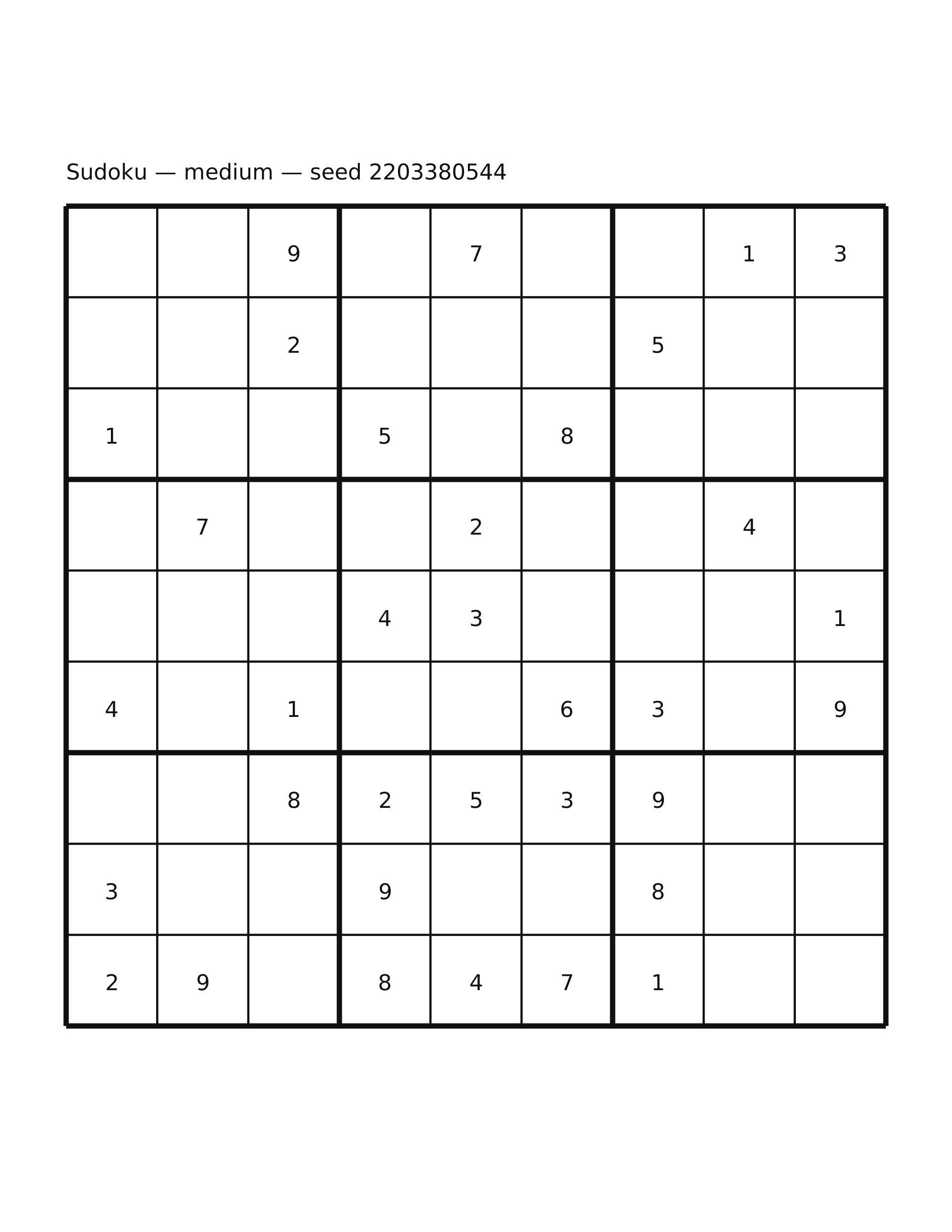 Sudoku — medium #28