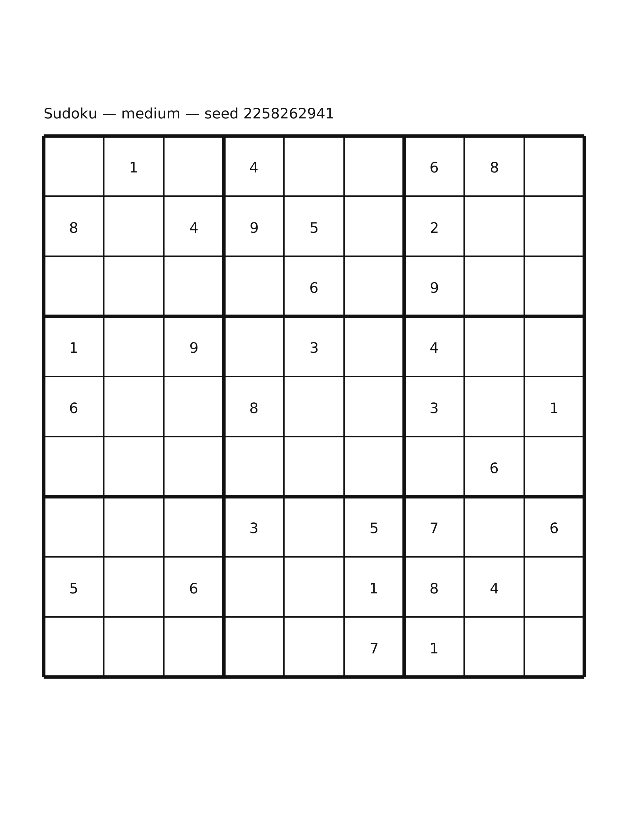Sudoku — medium #56