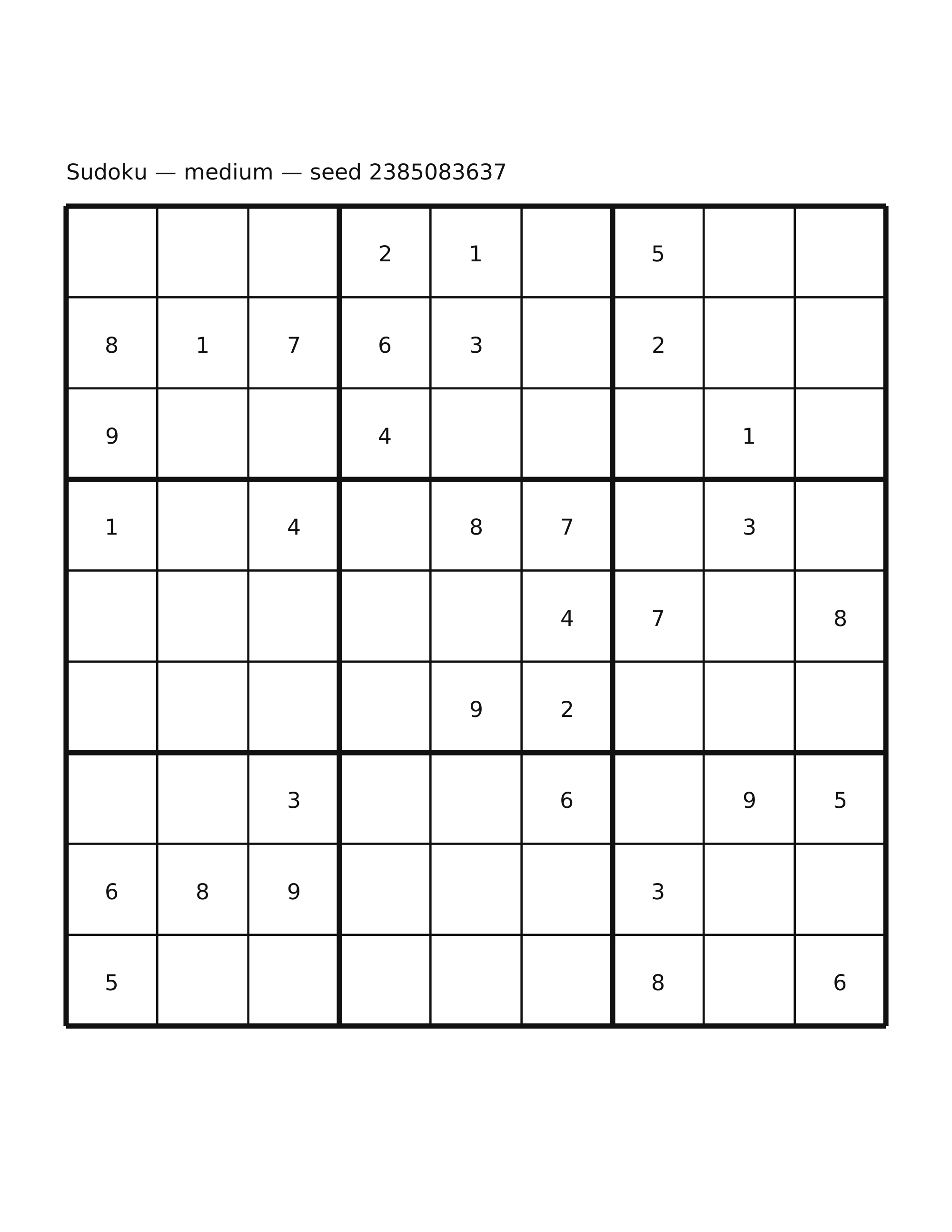 Sudoku — medium #47