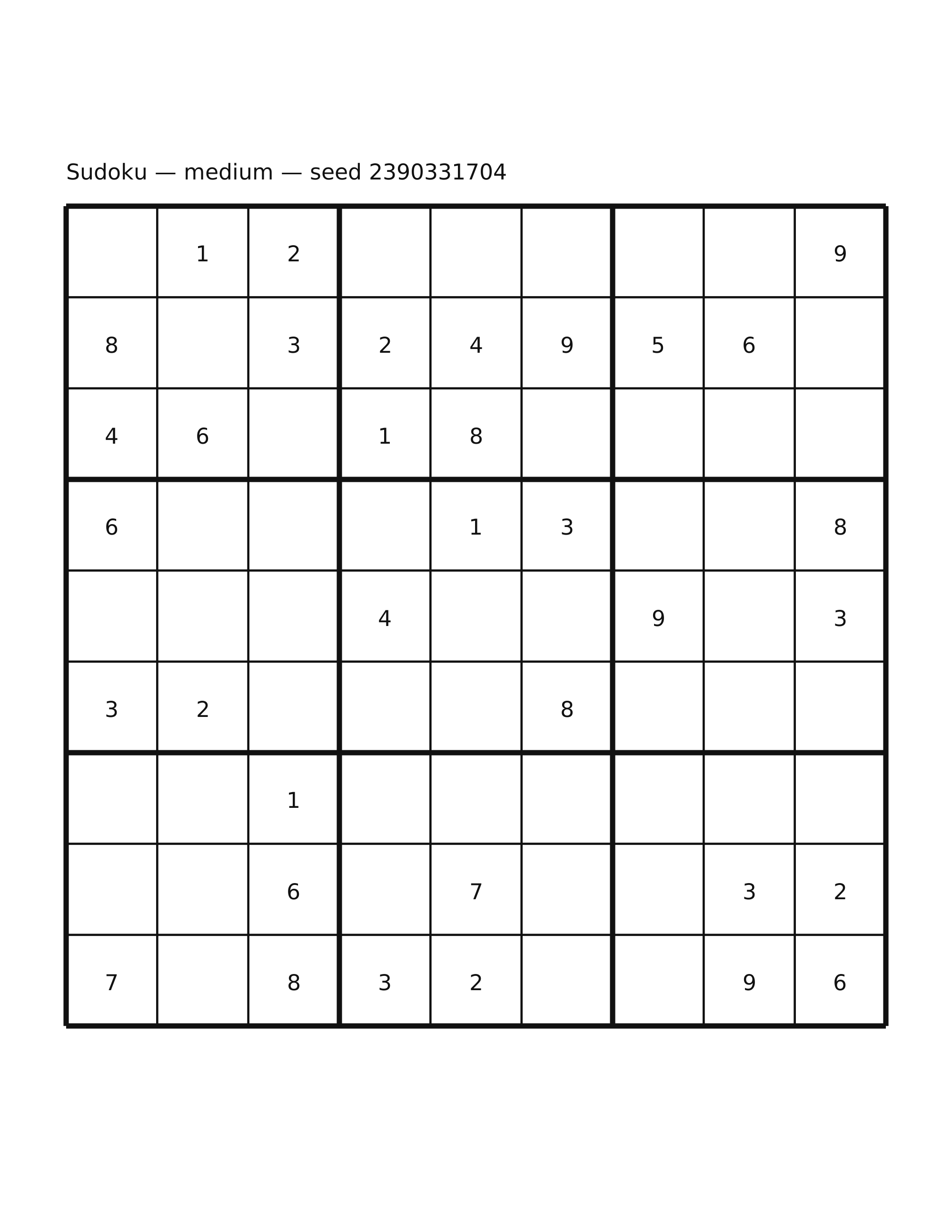 Sudoku — medium #56