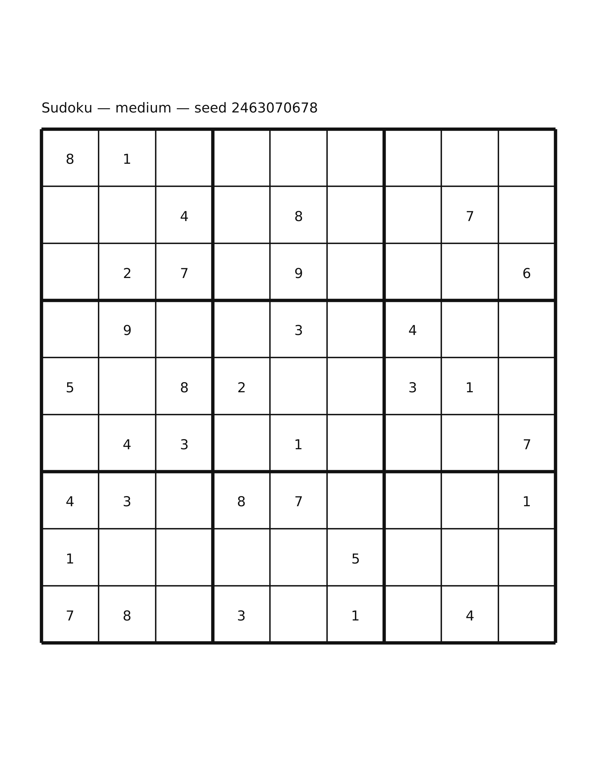 Sudoku — medium #48