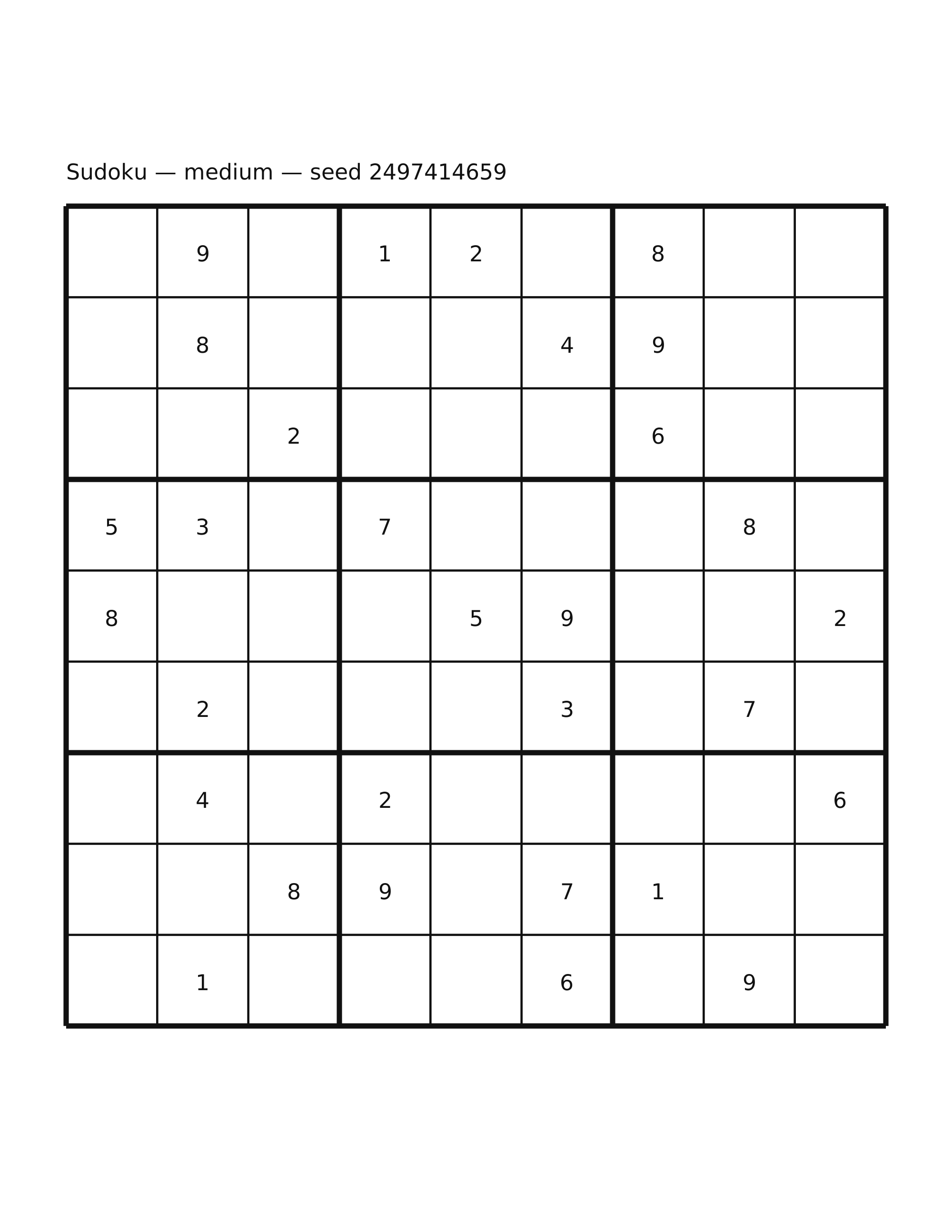 Sudoku — medium #17