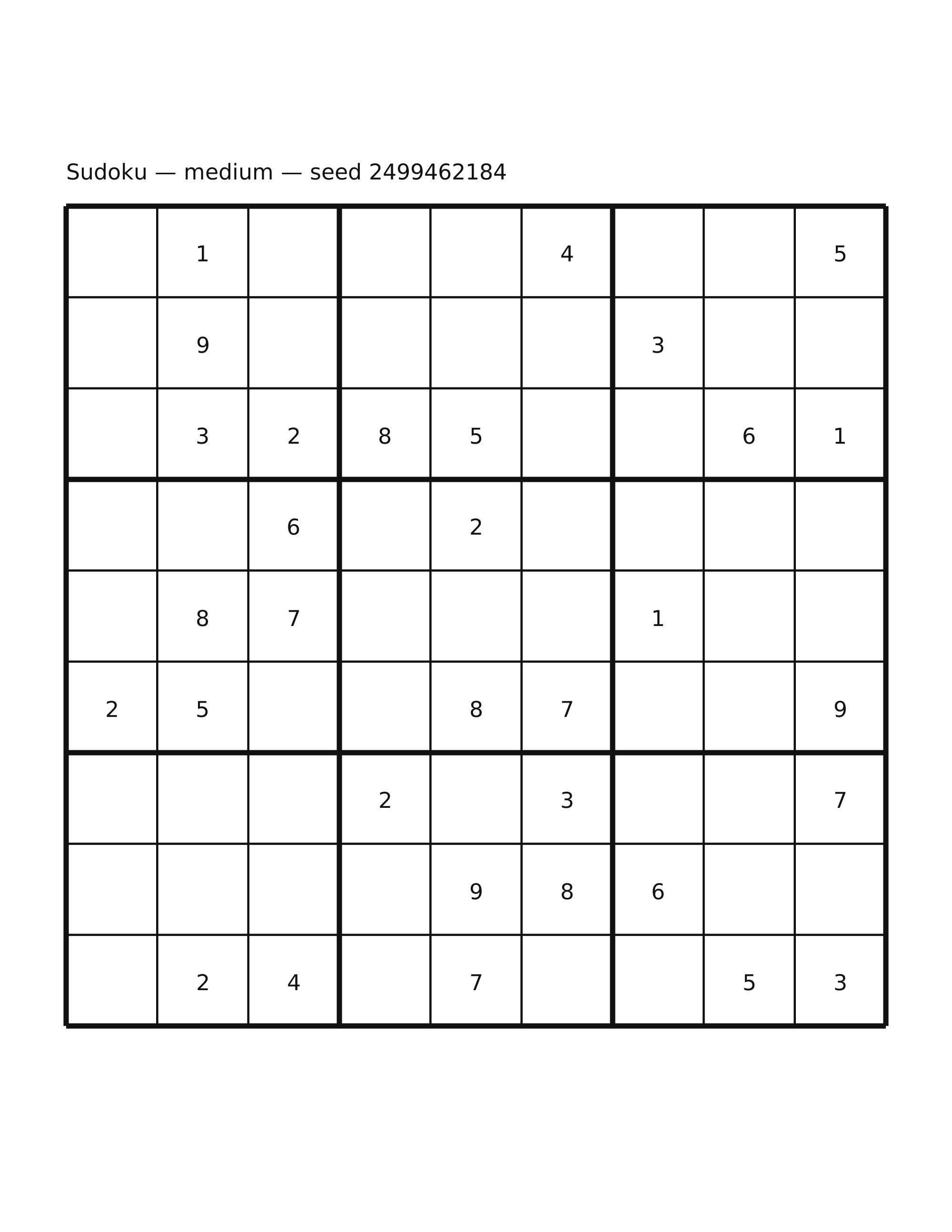 Sudoku — medium #49