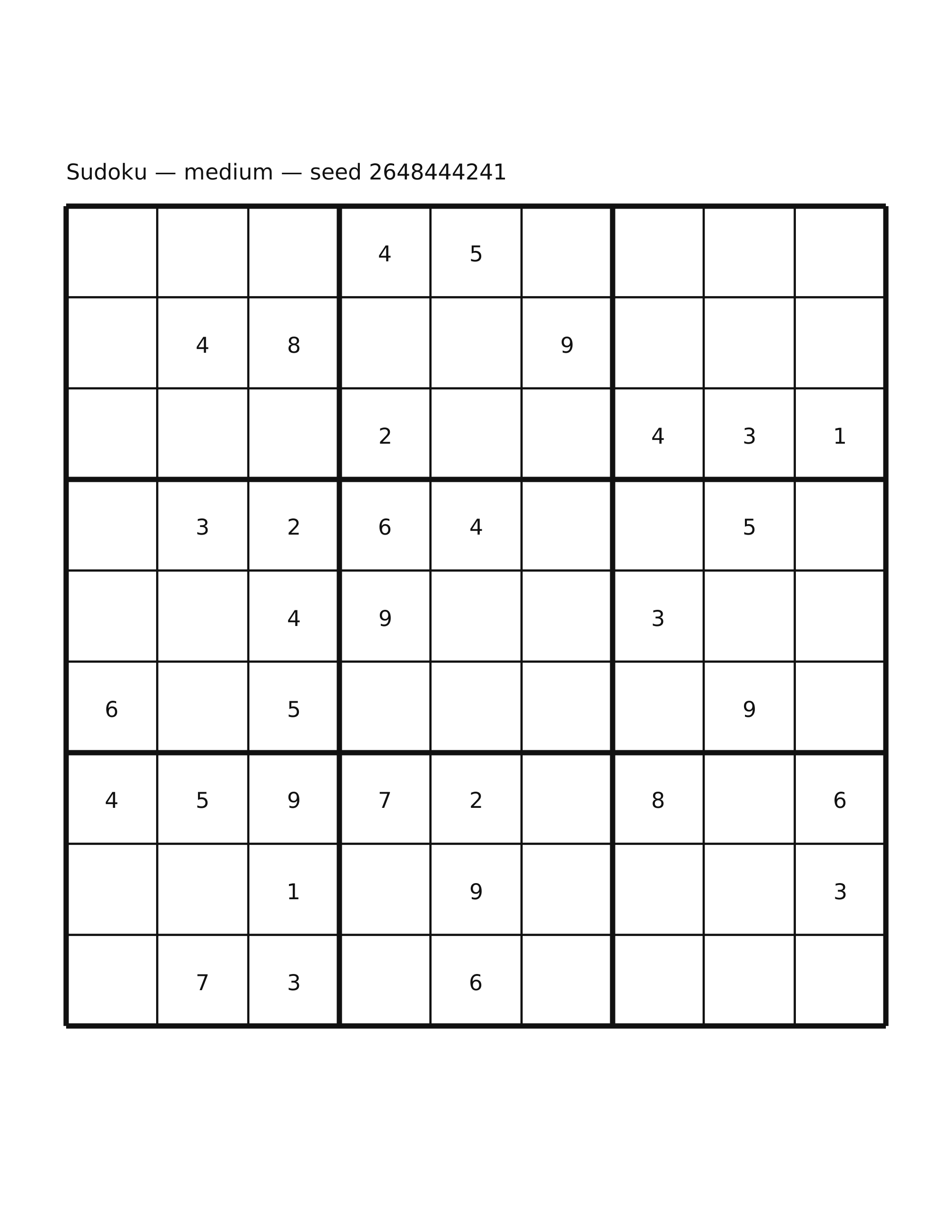 Sudoku — medium #37