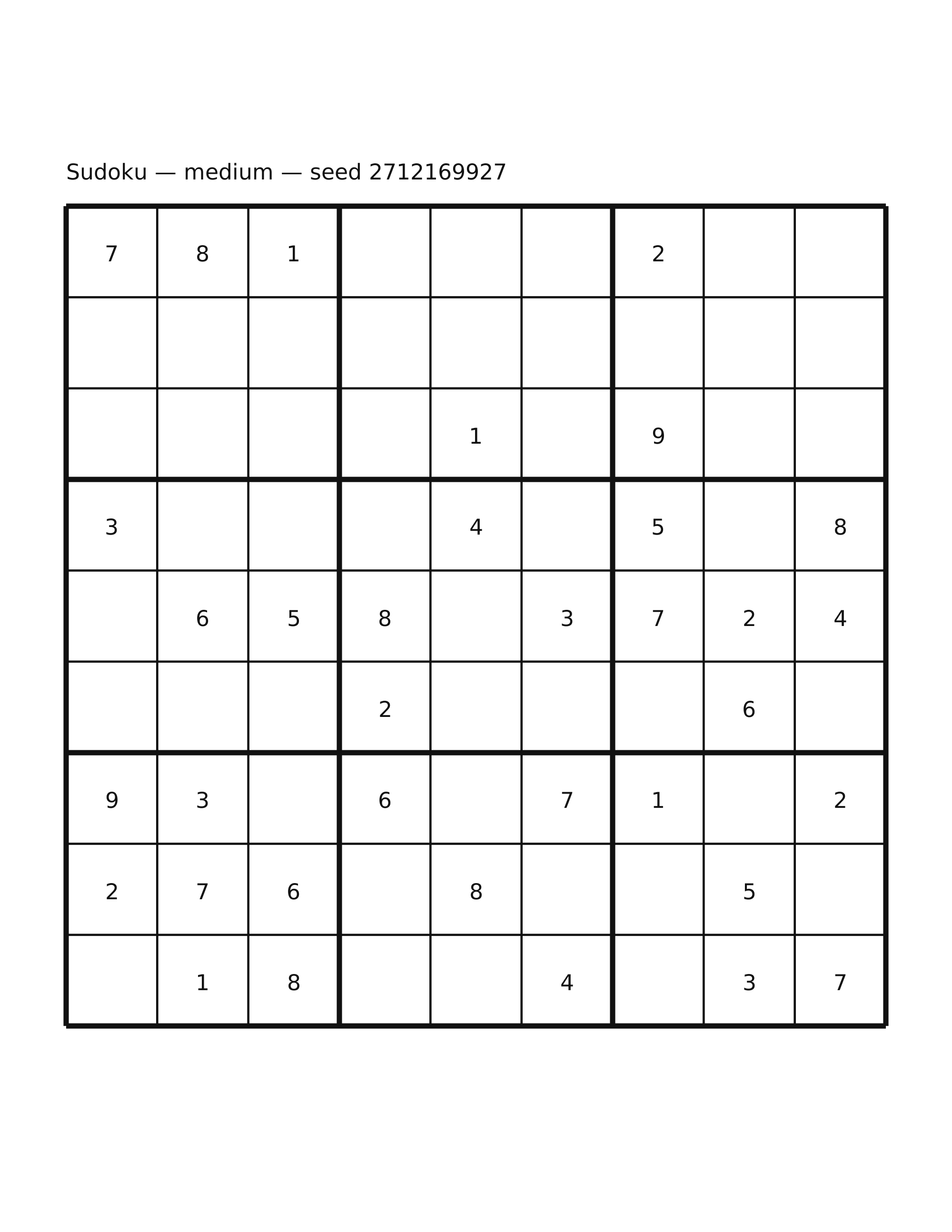 Sudoku — medium #55
