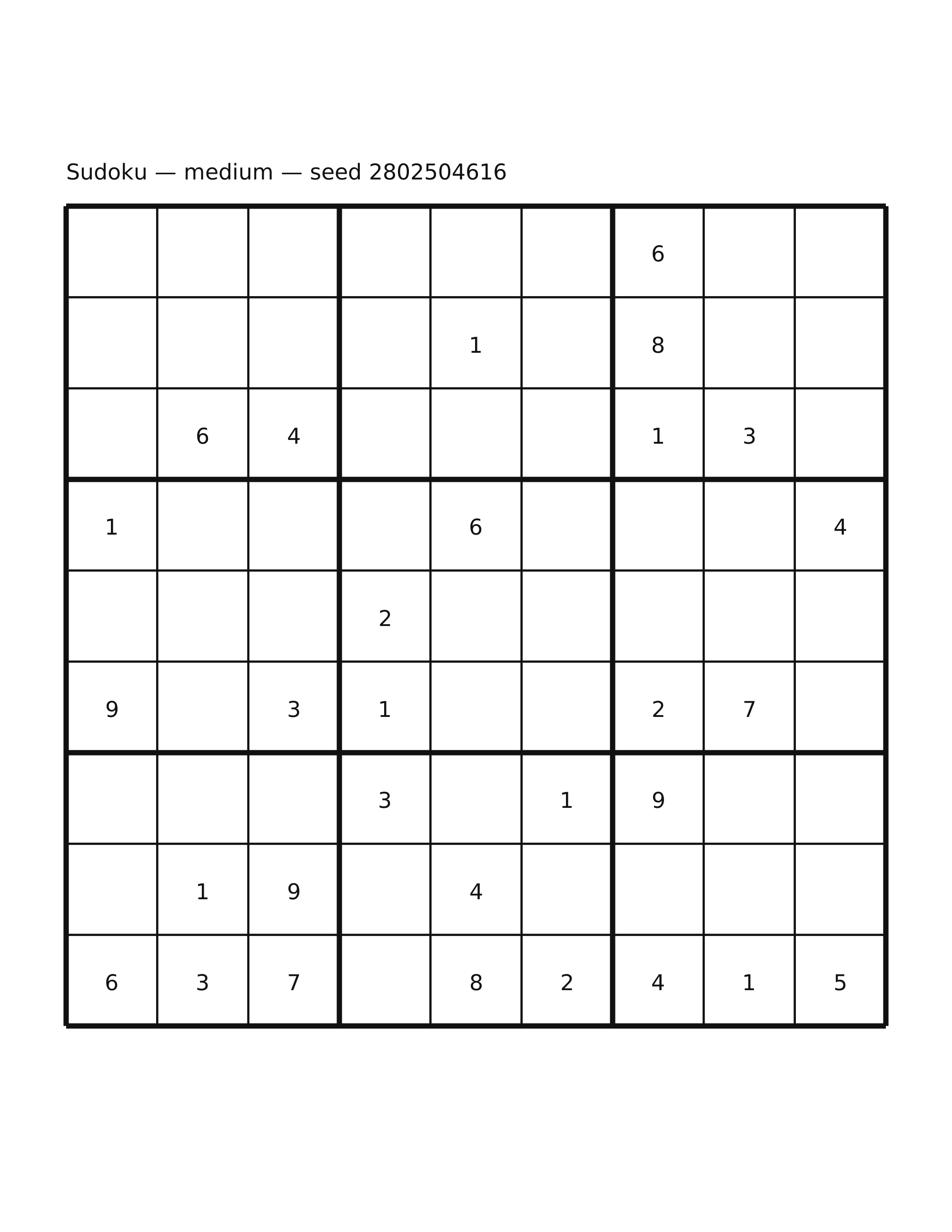 Sudoku — medium #56
