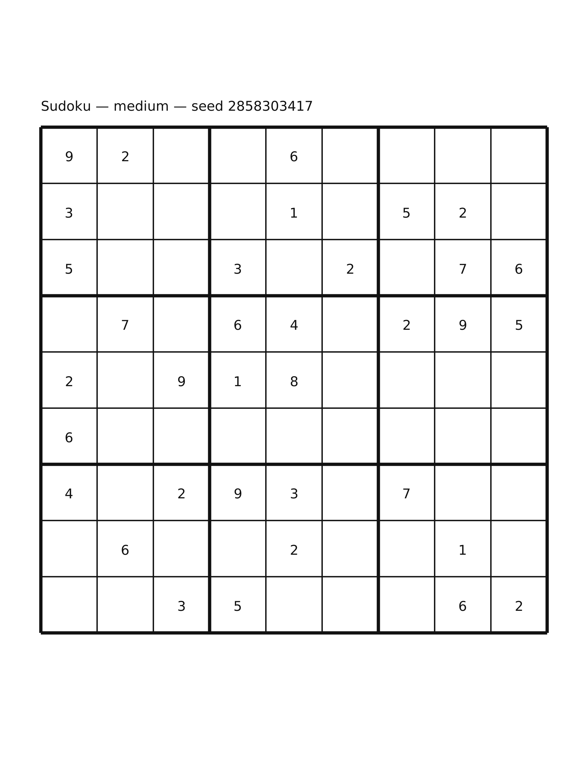 Sudoku — medium #42