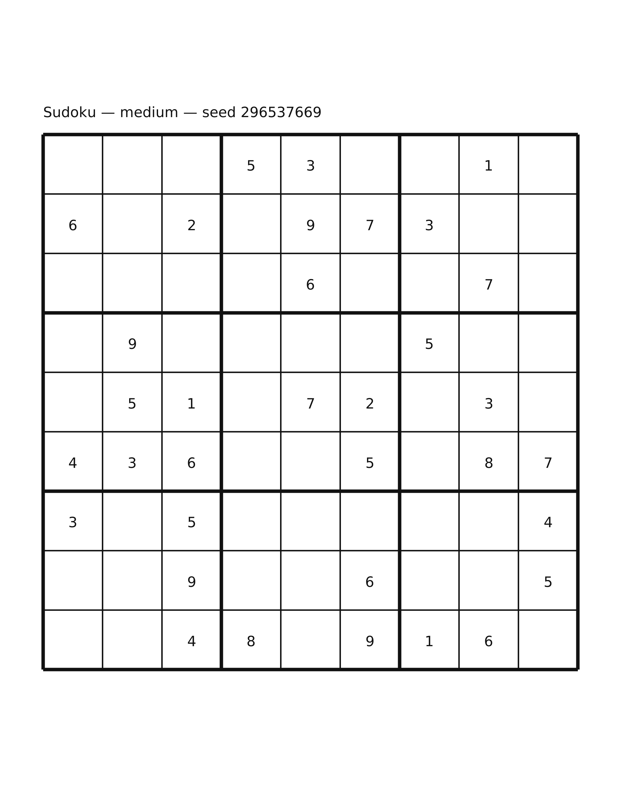 Sudoku — medium #17