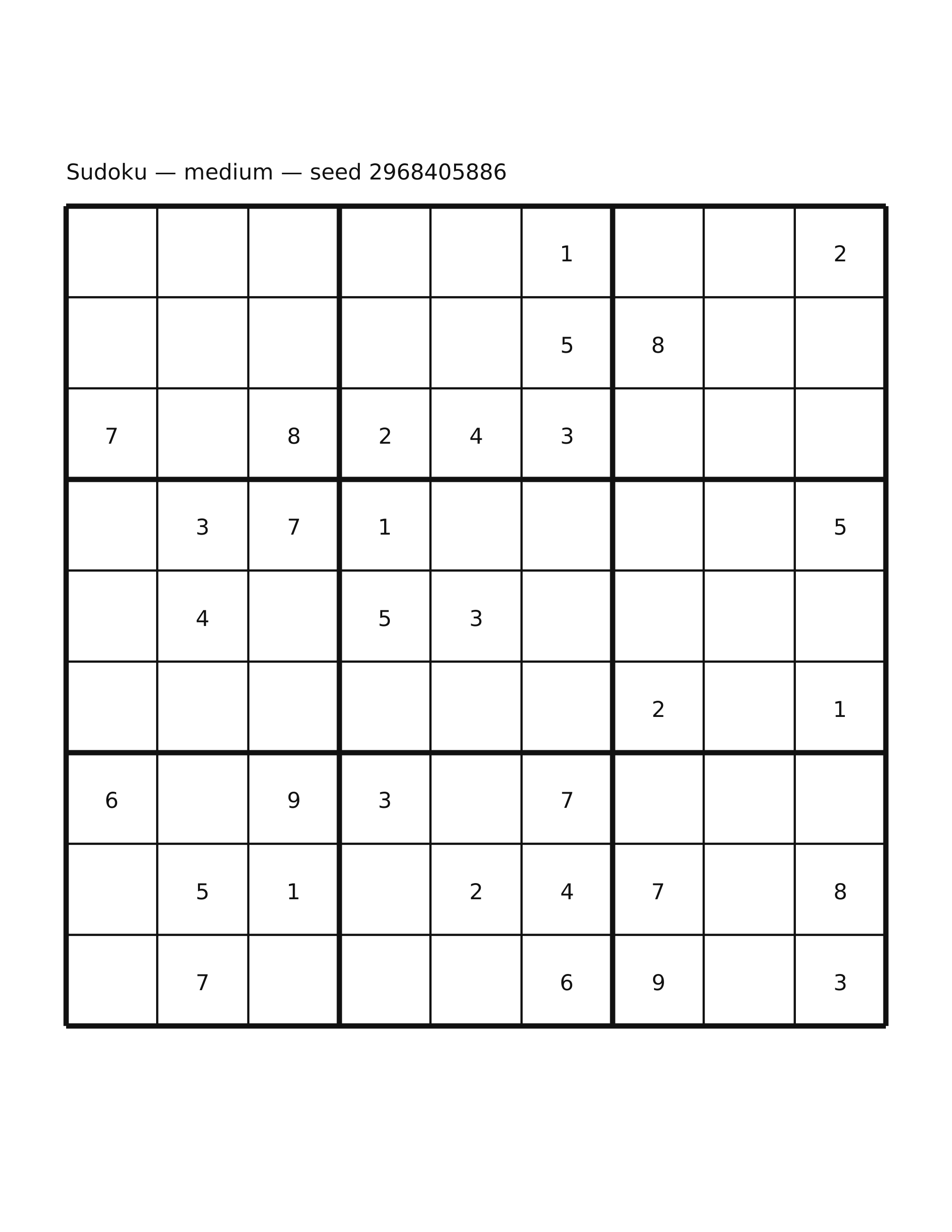 Sudoku — medium #55