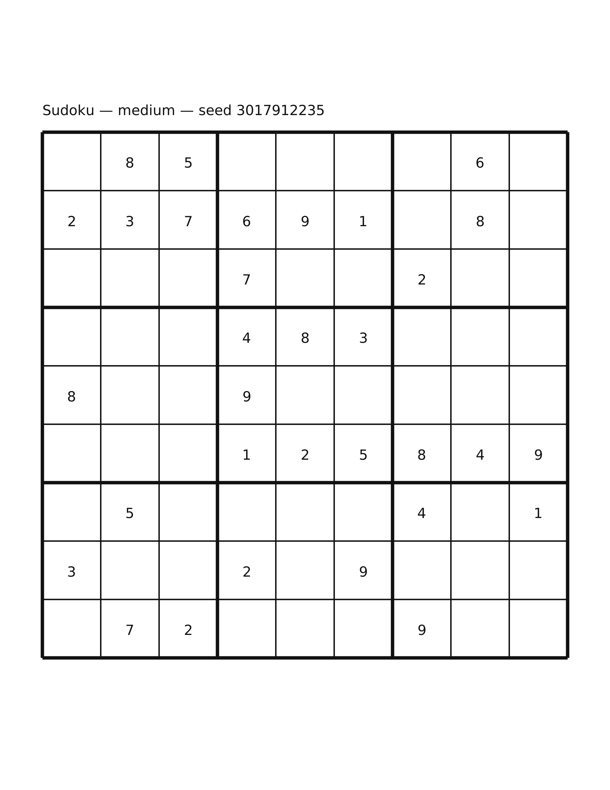 Sudoku — medium #49