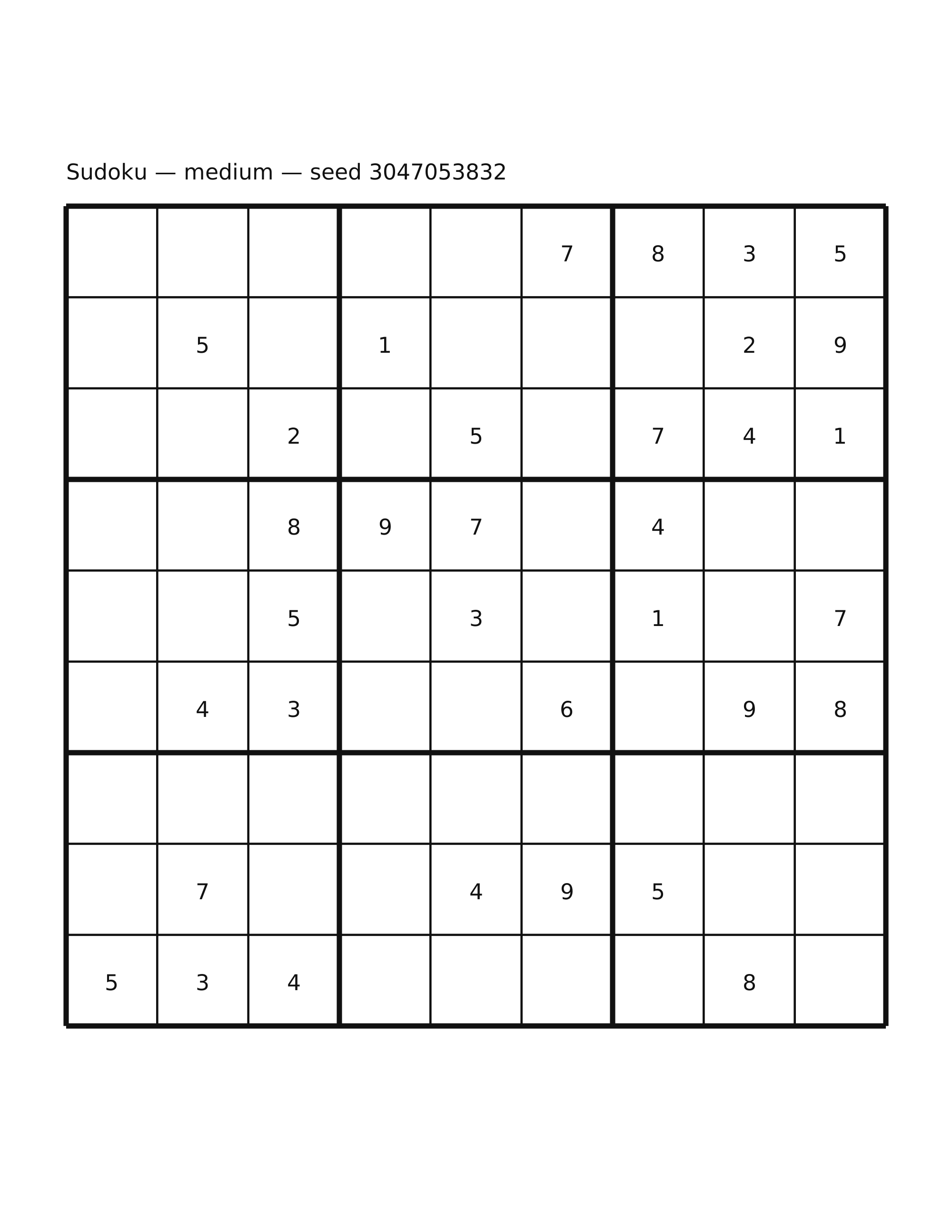 Sudoku — medium #48