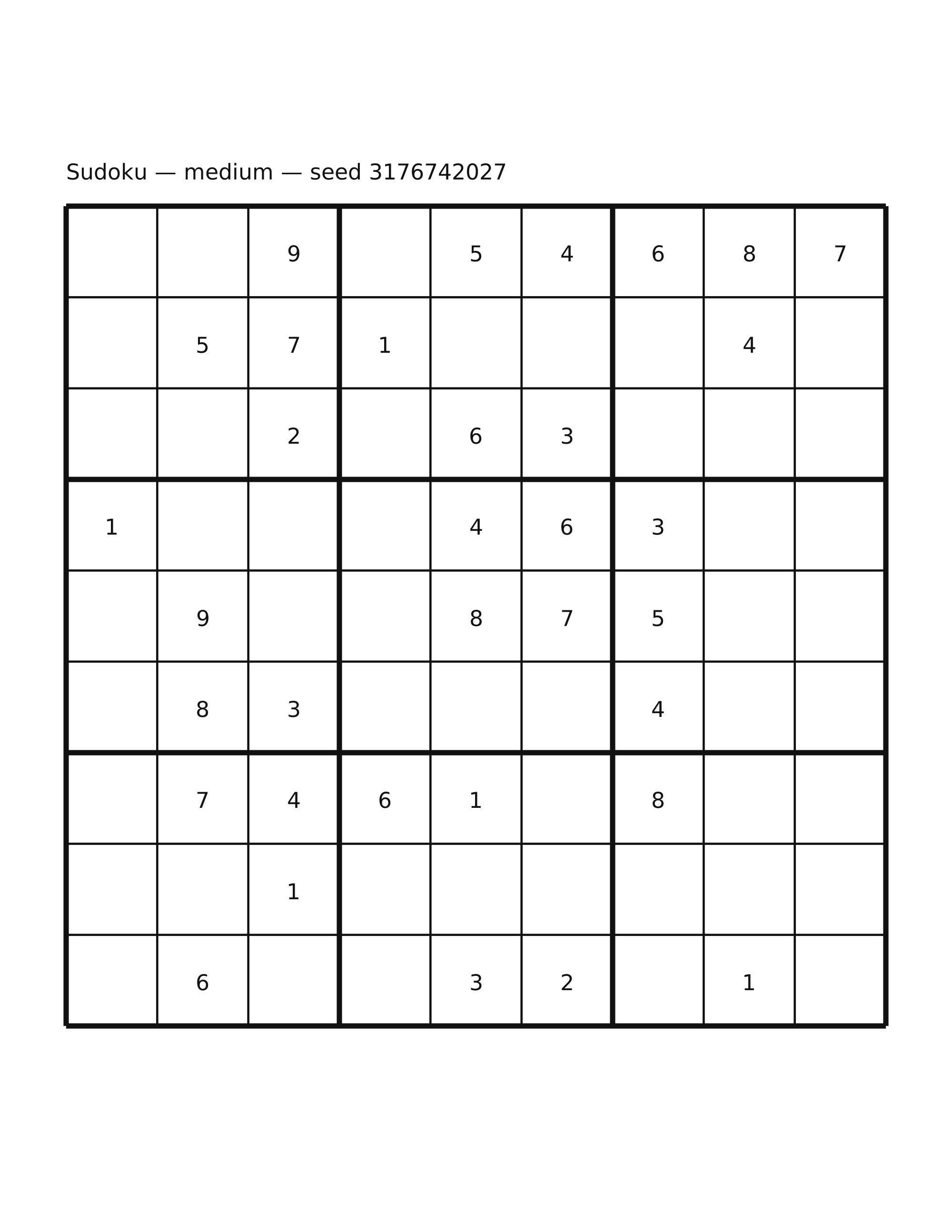 Sudoku — medium #51