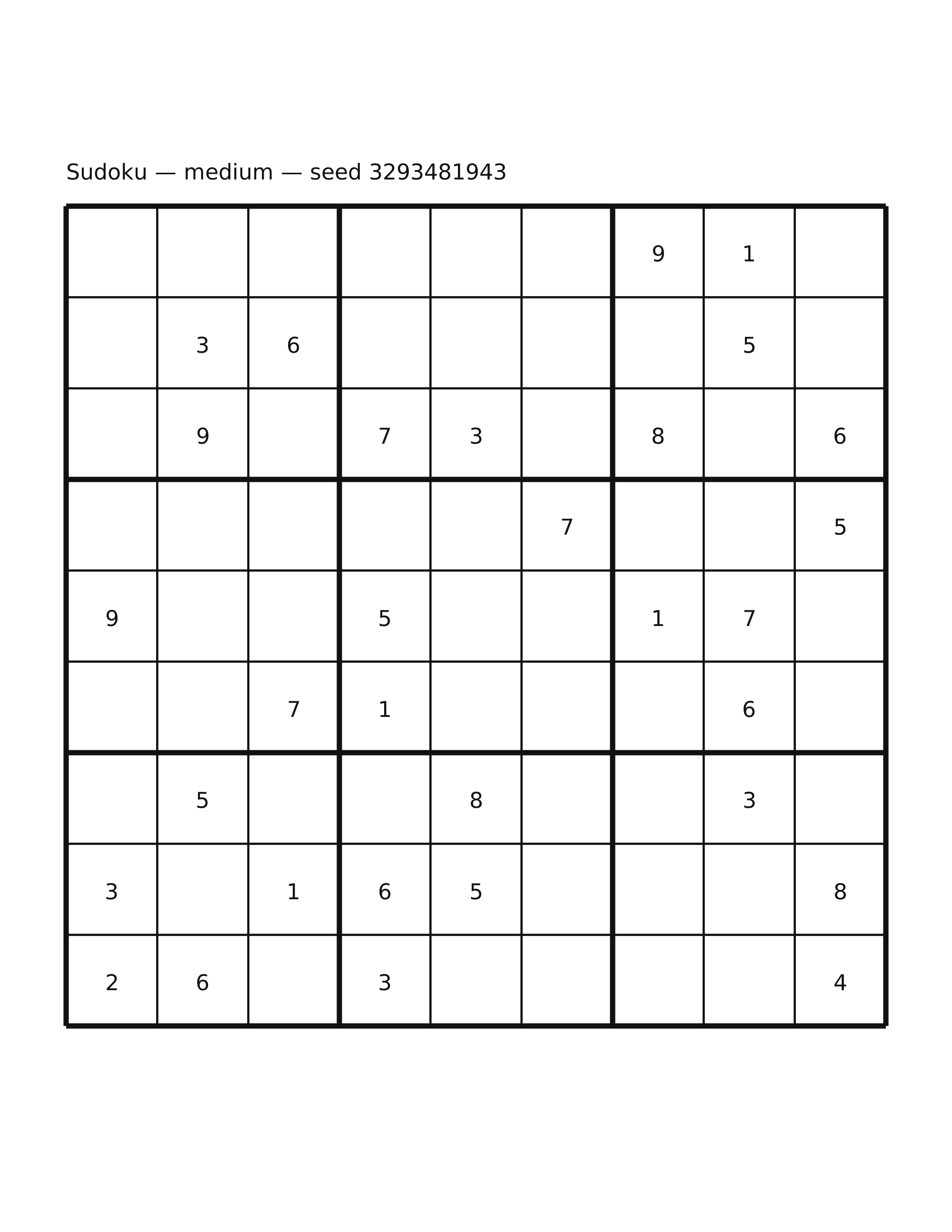 Sudoku — medium #42