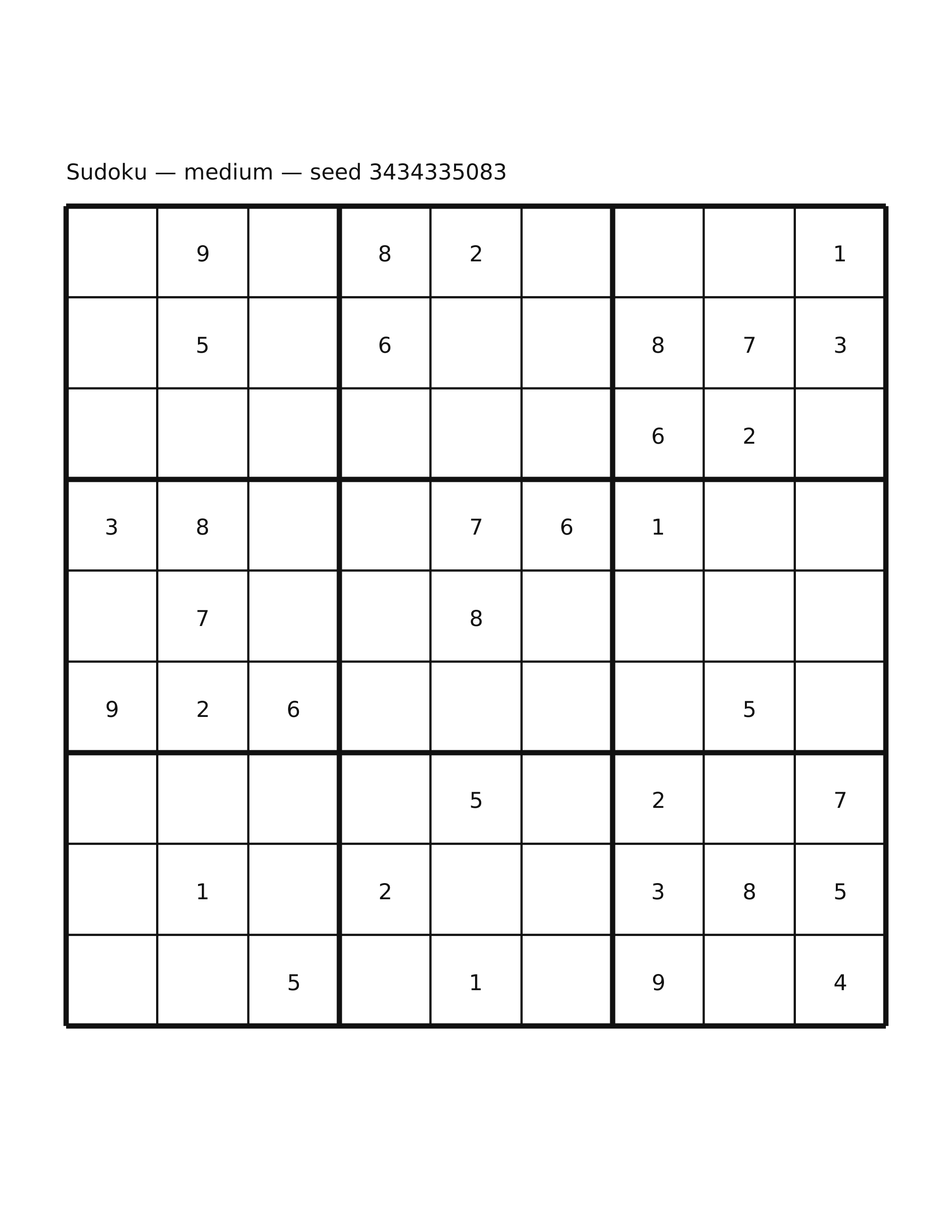 Sudoku — medium #50