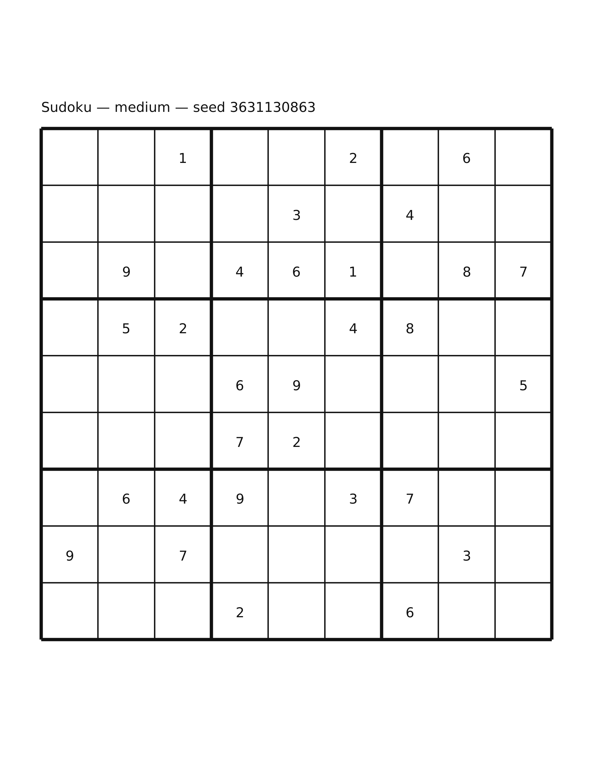 Sudoku — medium #22