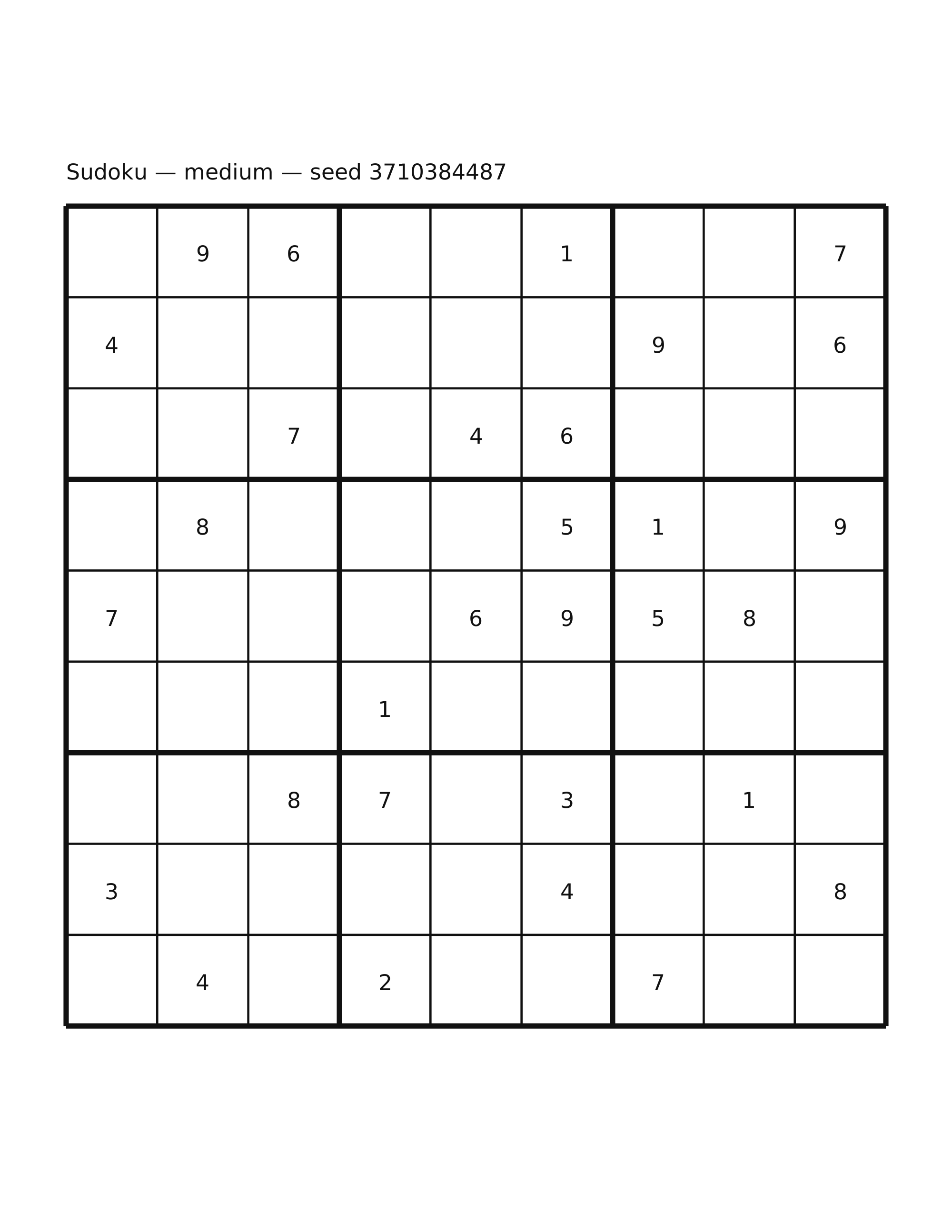 Sudoku — medium #51