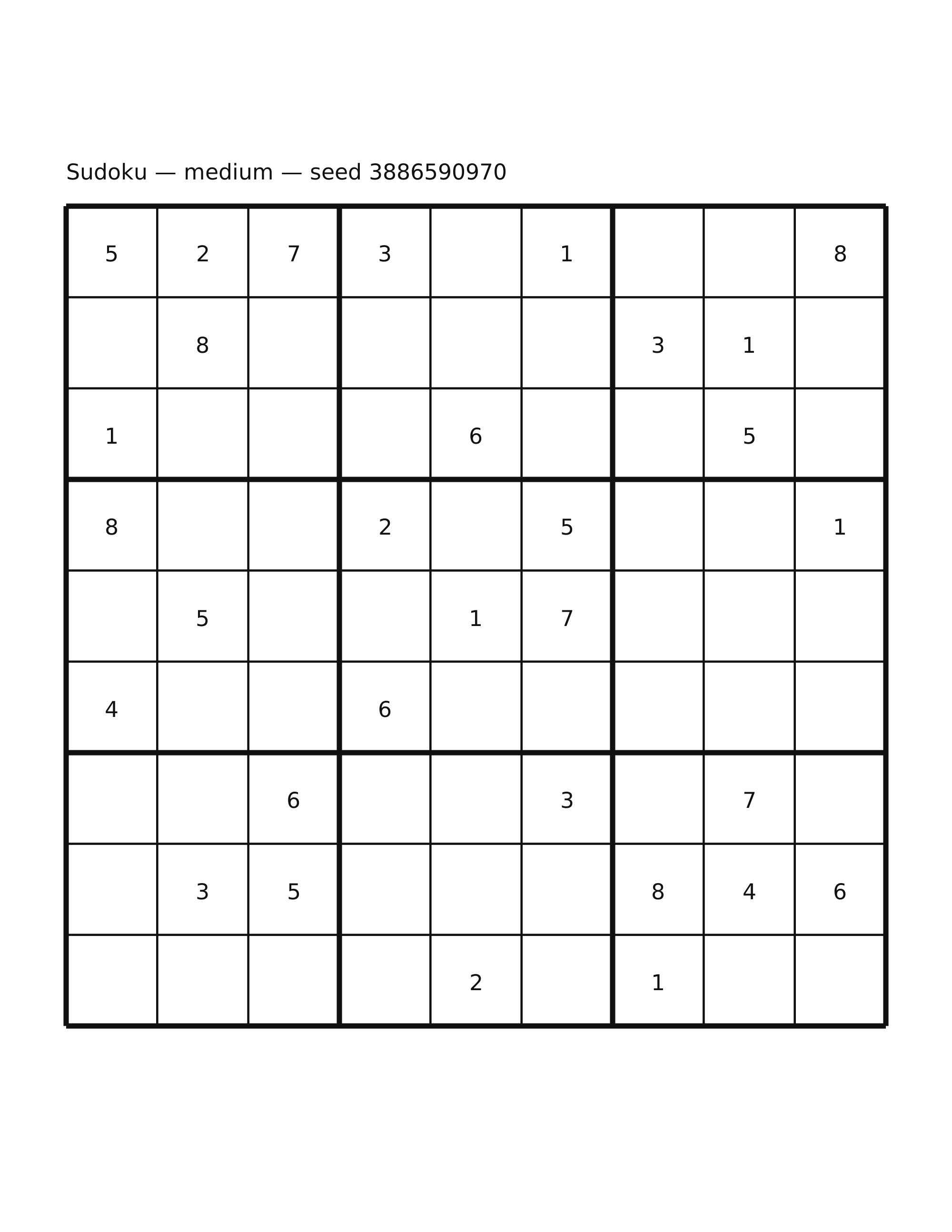 Sudoku — medium #37