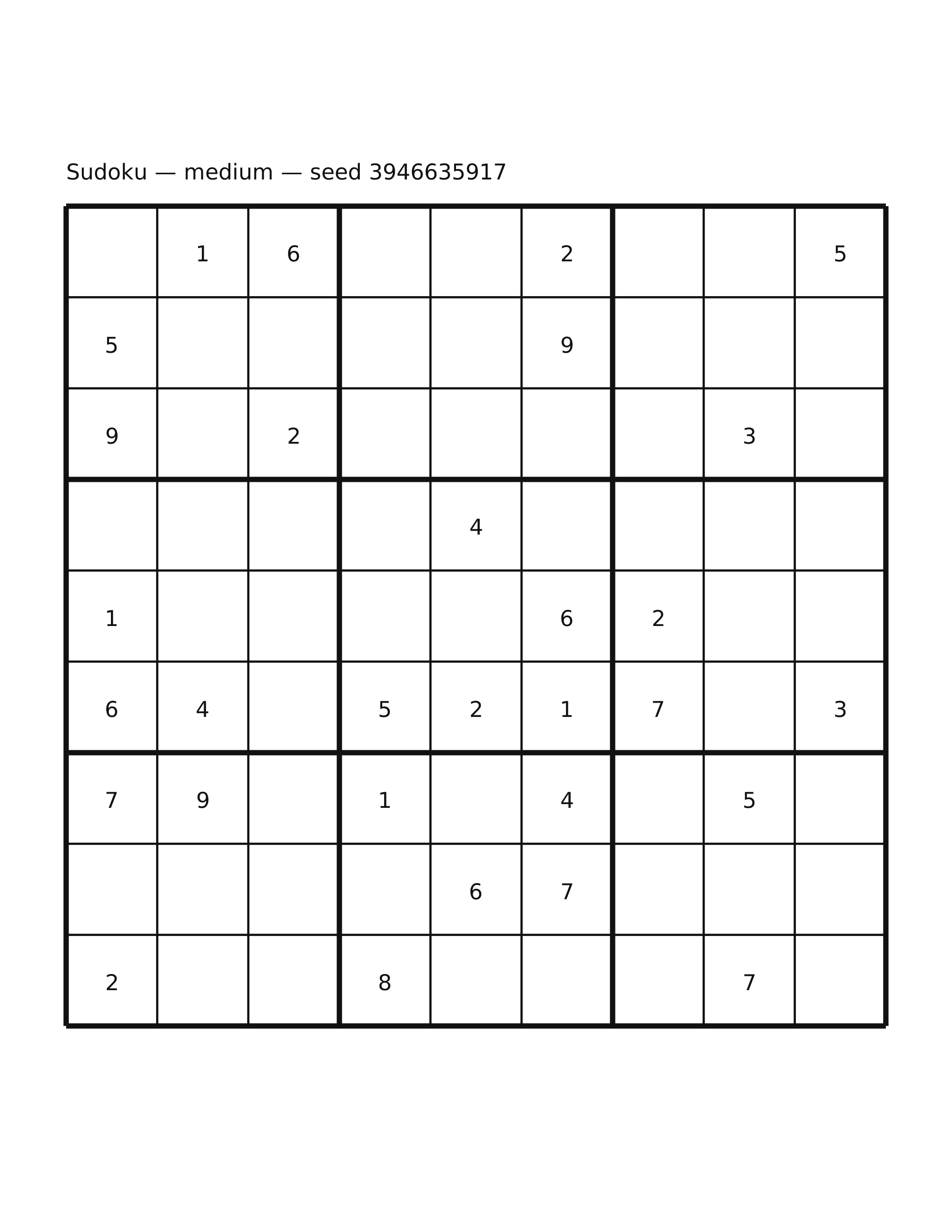 Sudoku — medium #58
