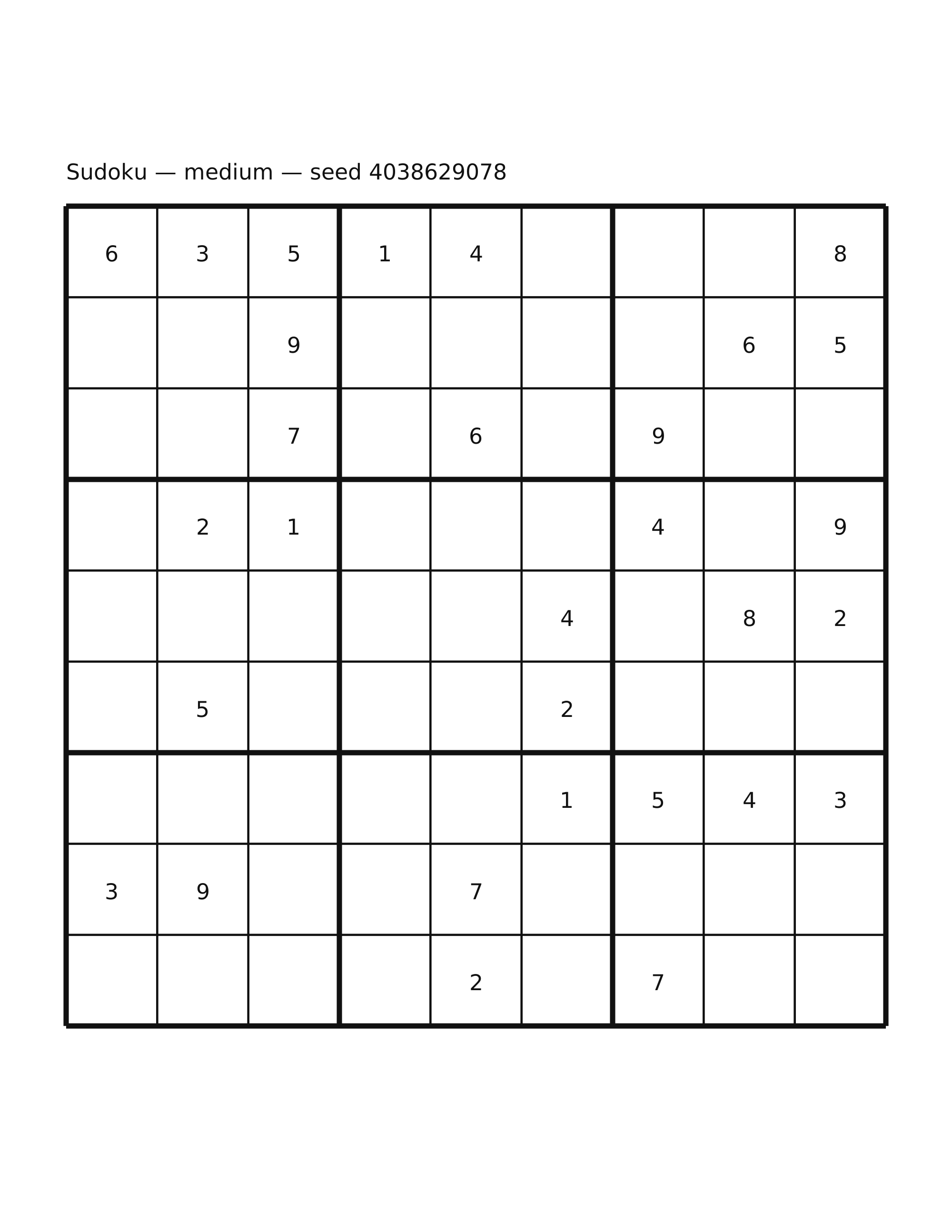 Sudoku — medium #19