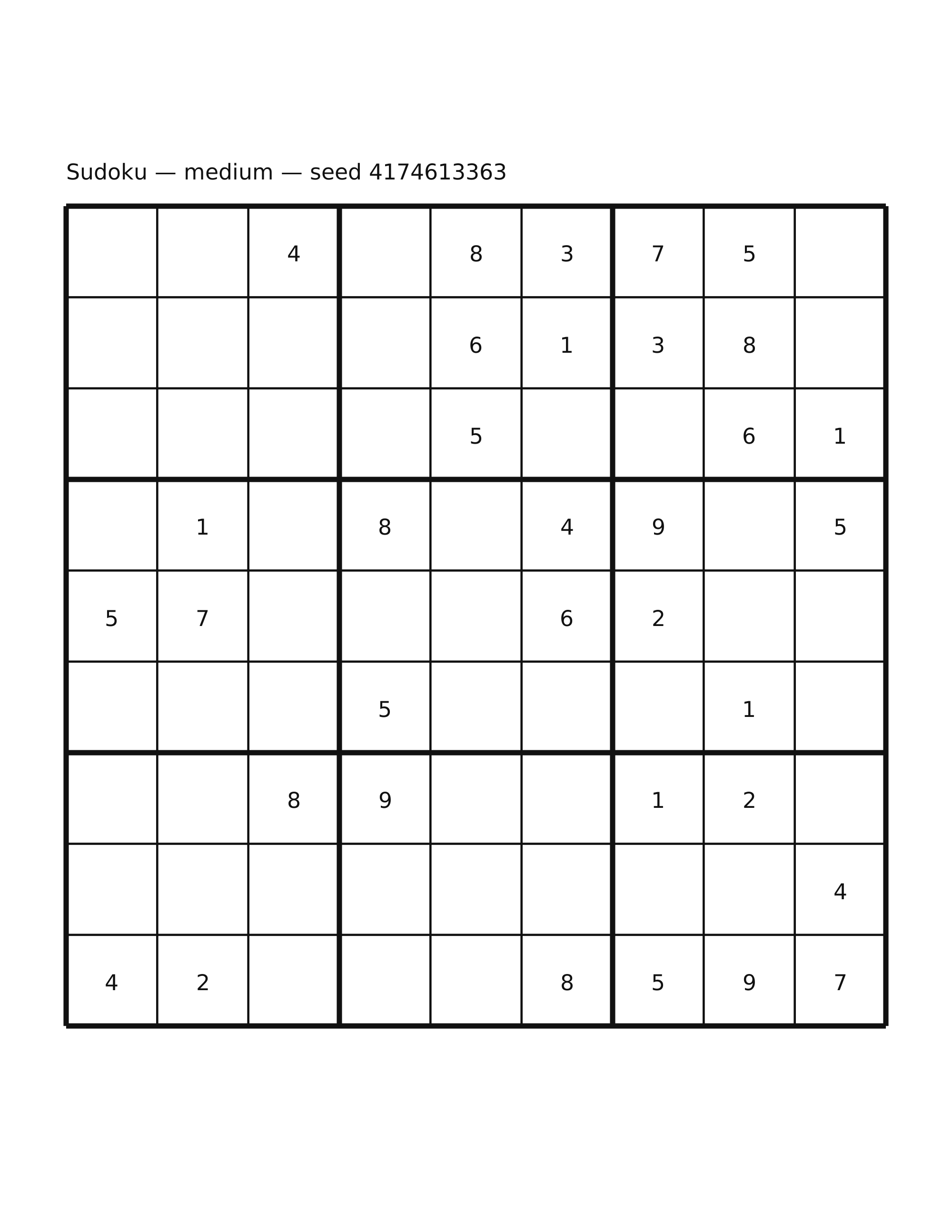 Sudoku — medium #34