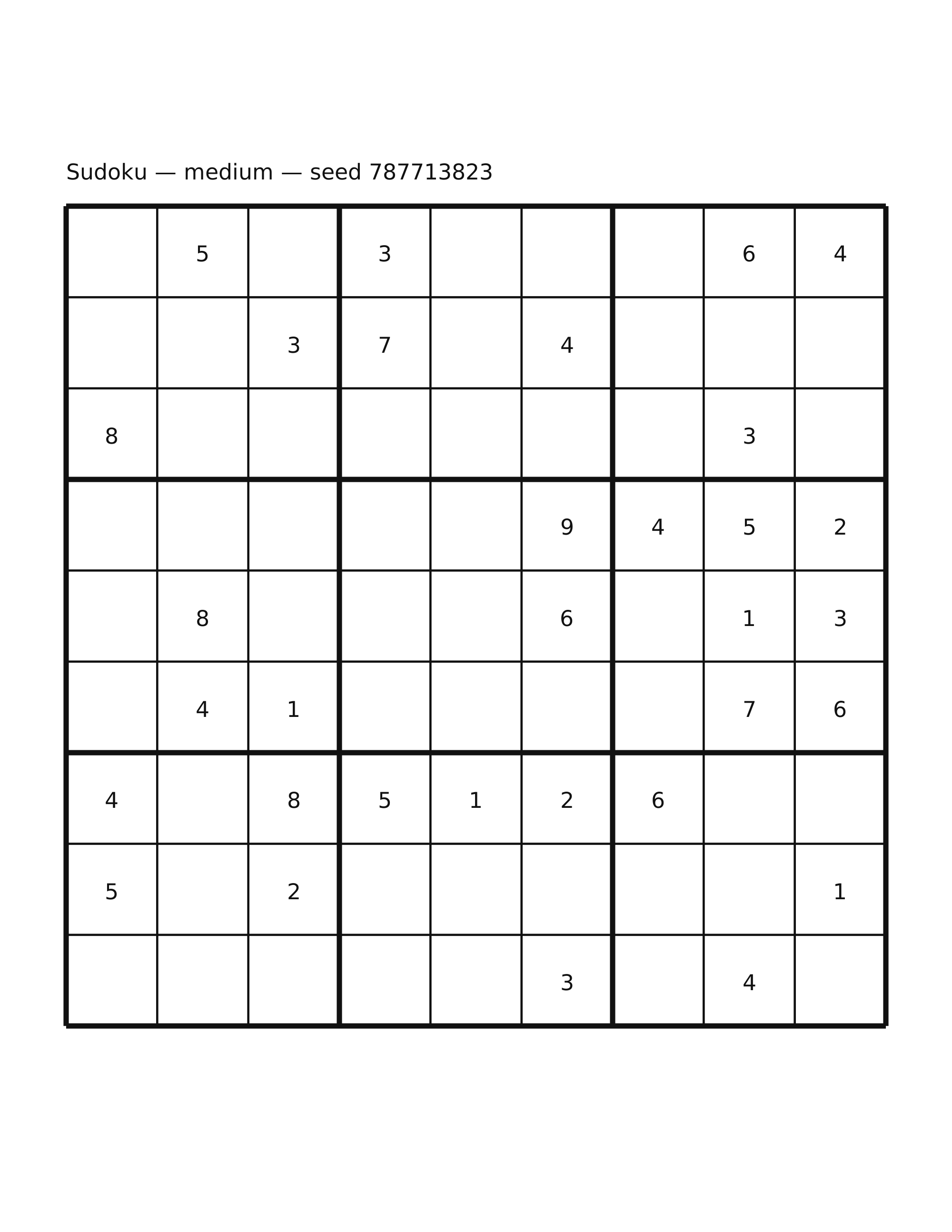 Sudoku — medium #43