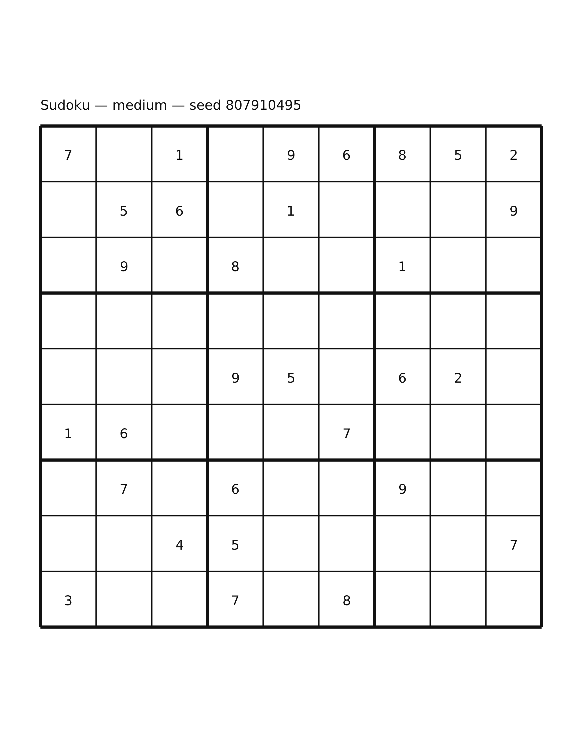Sudoku — medium #34