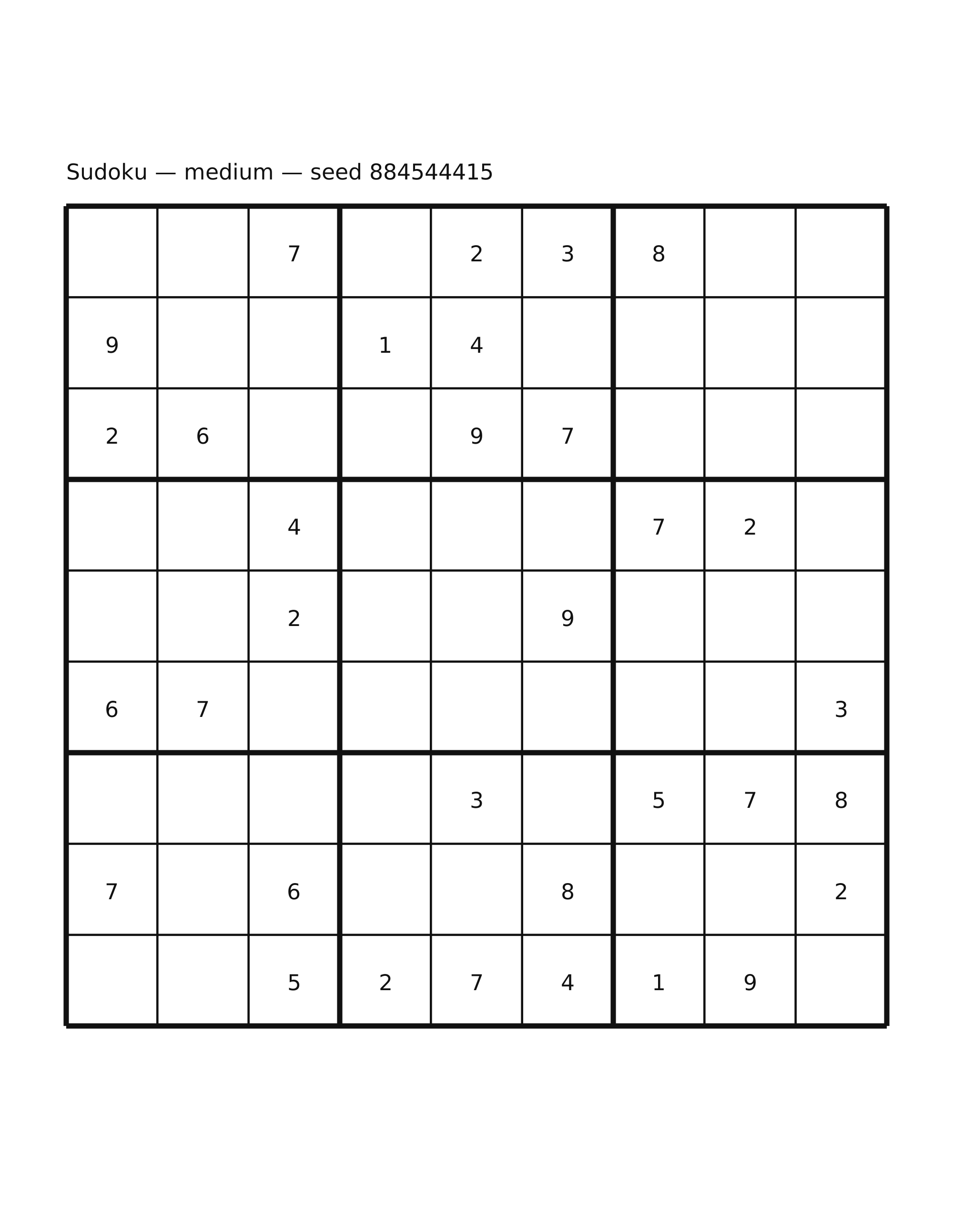 Sudoku — medium #22